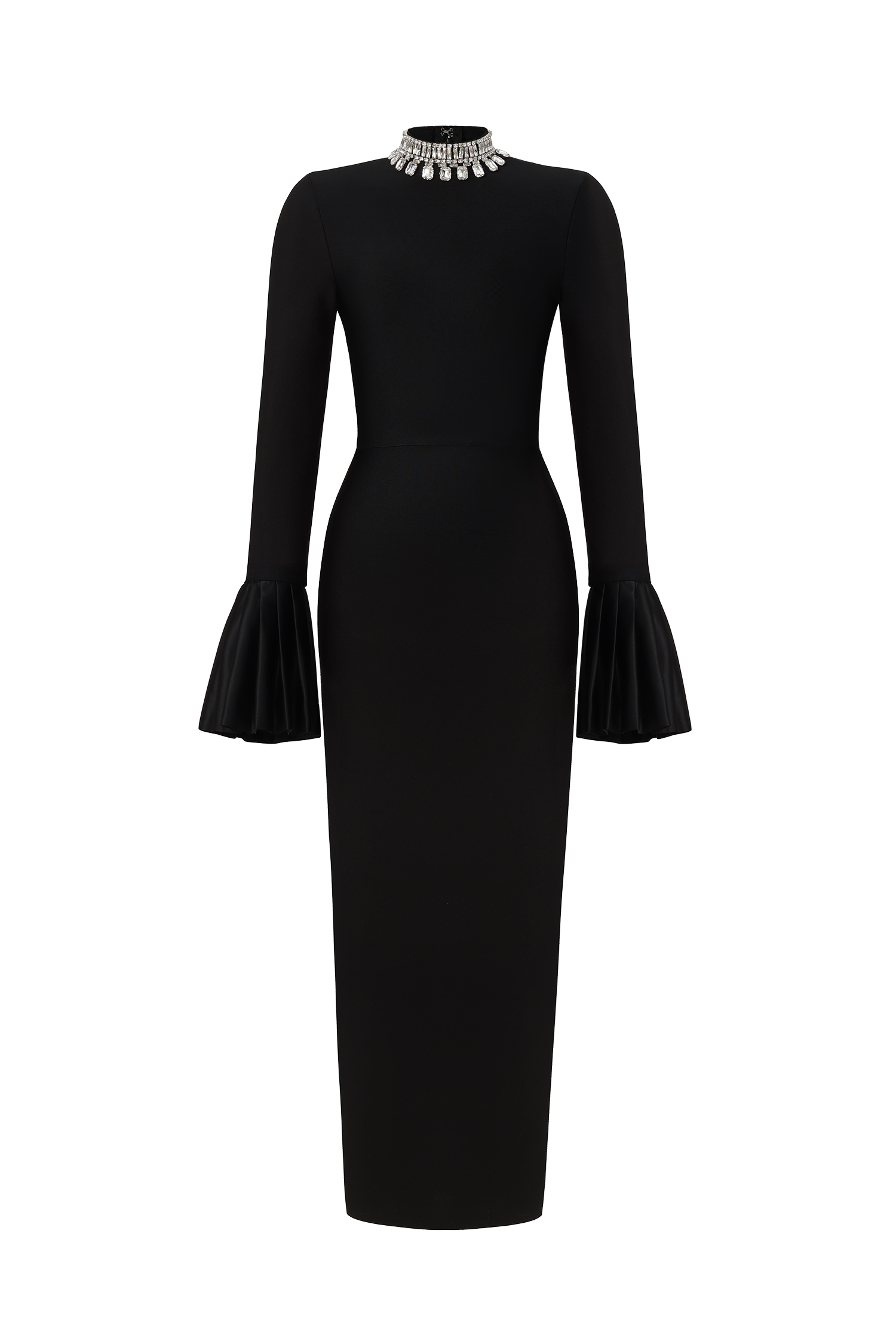 Virginie Diamante Bandage Maxi Dress