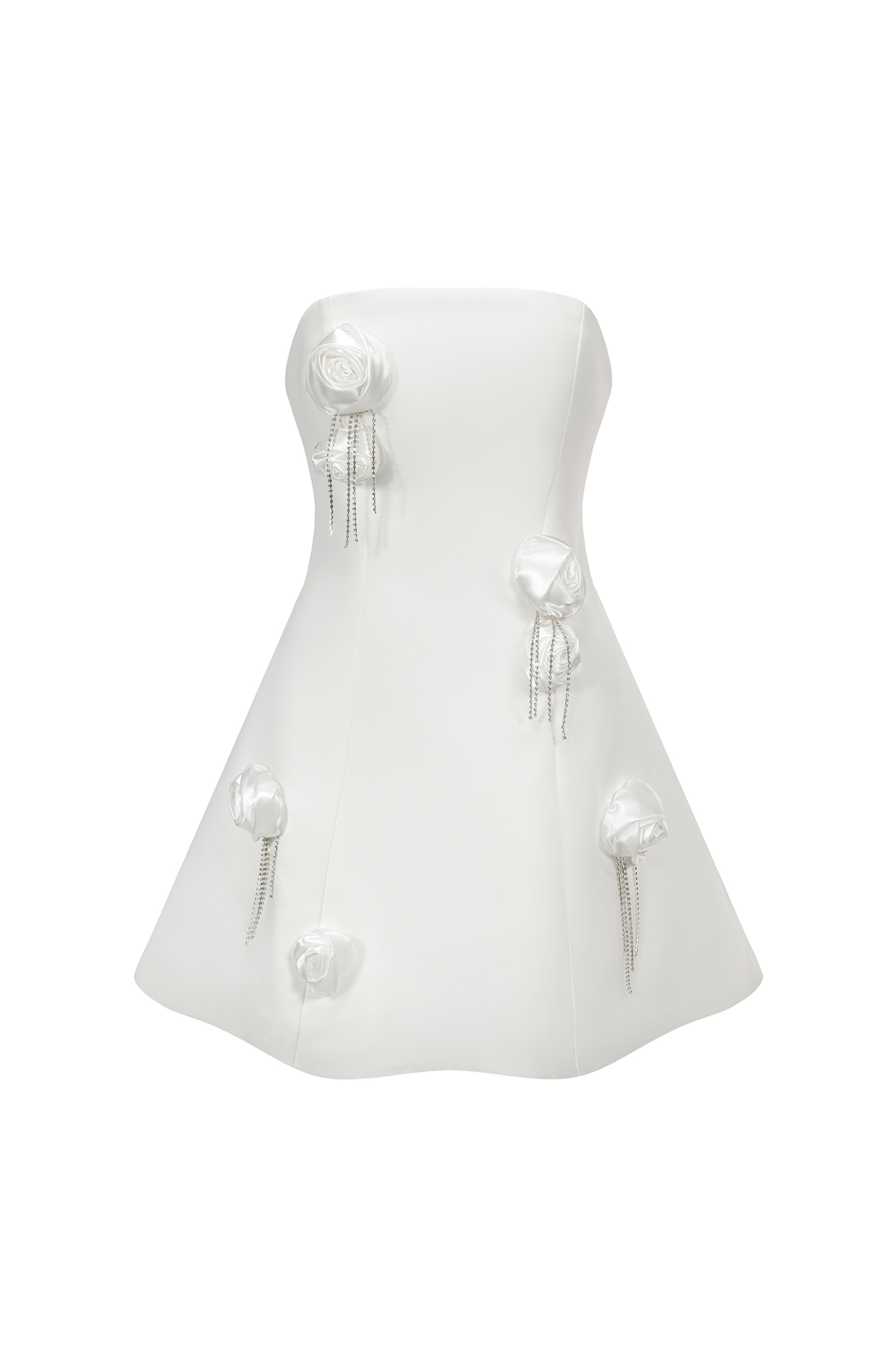 Makila Sleeveless Flowers Sequin Mini Dress