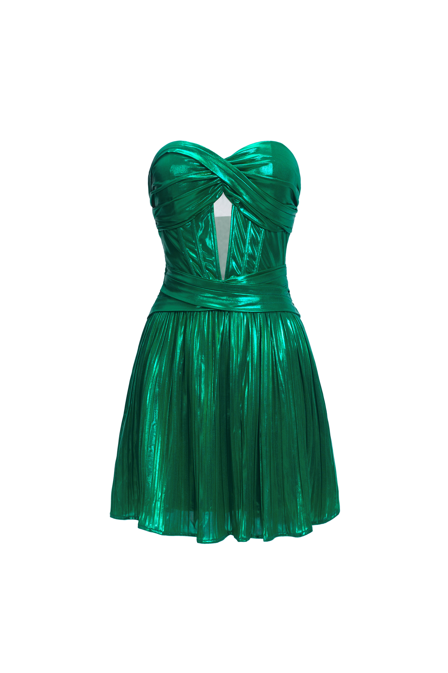 Harper Strapless Hollow Mini Dress