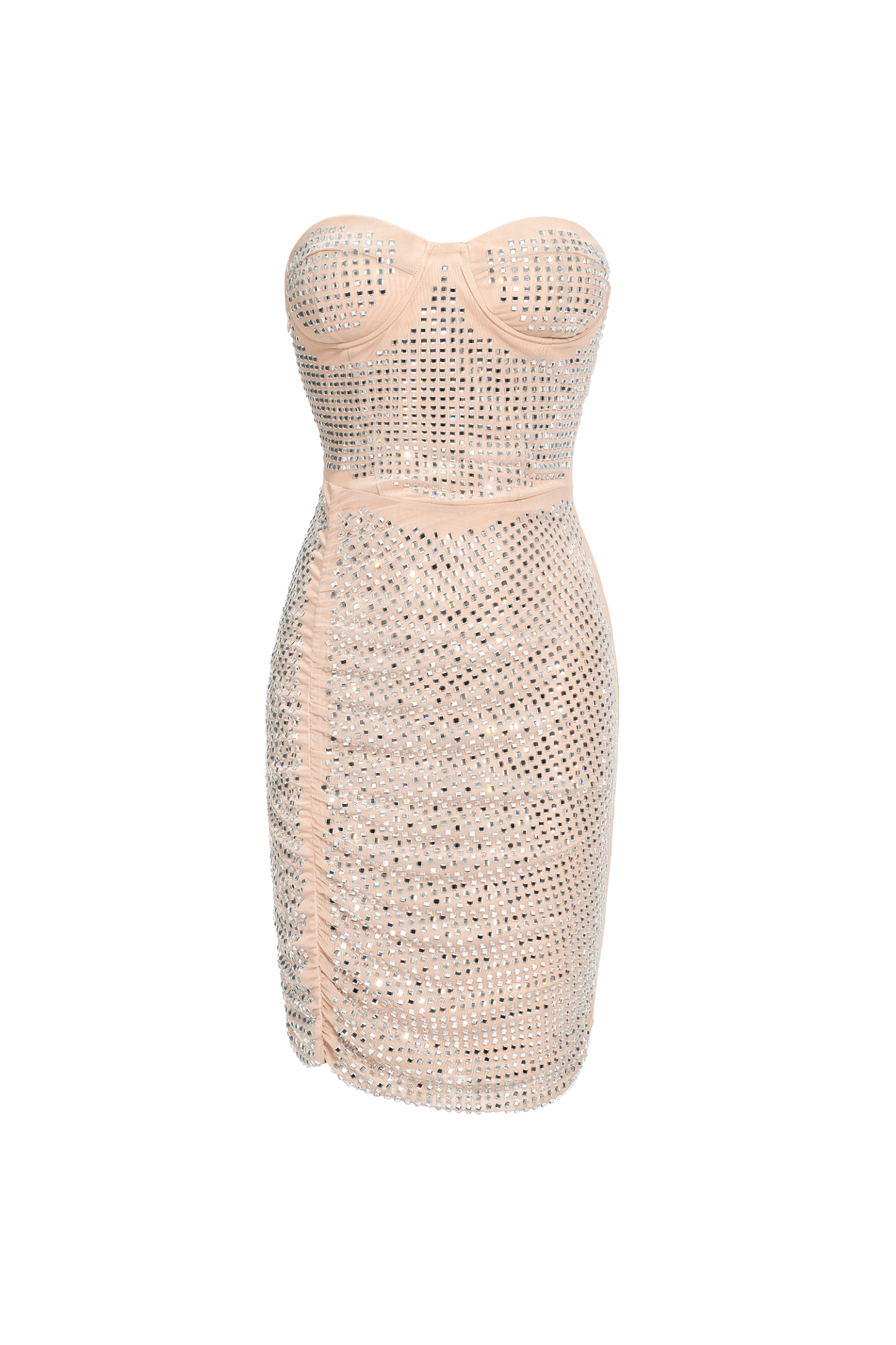 Noor Strapless Diamond Corset Mini Dress