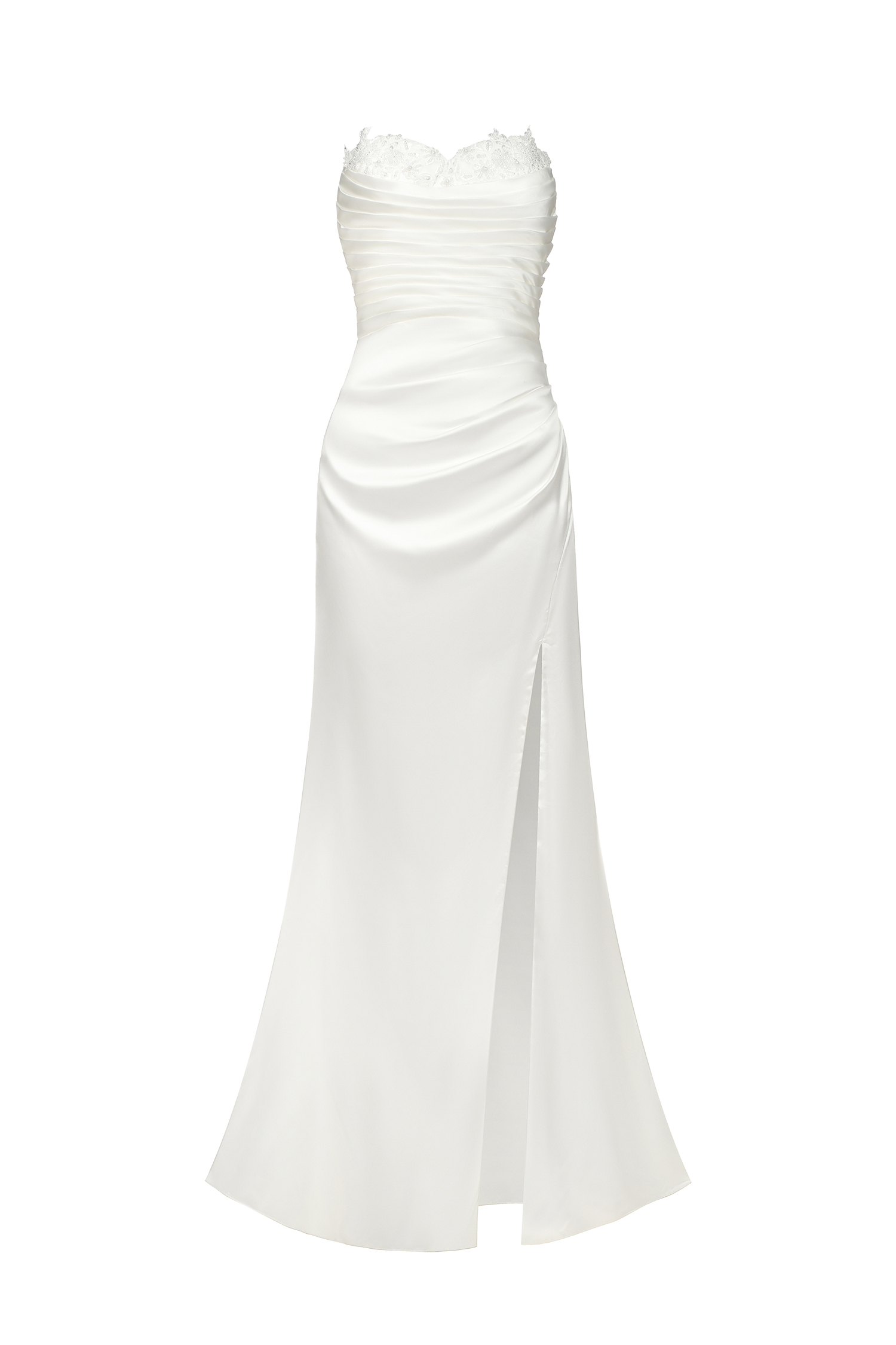 Dixie Fishtail High Slit Maxi Dress