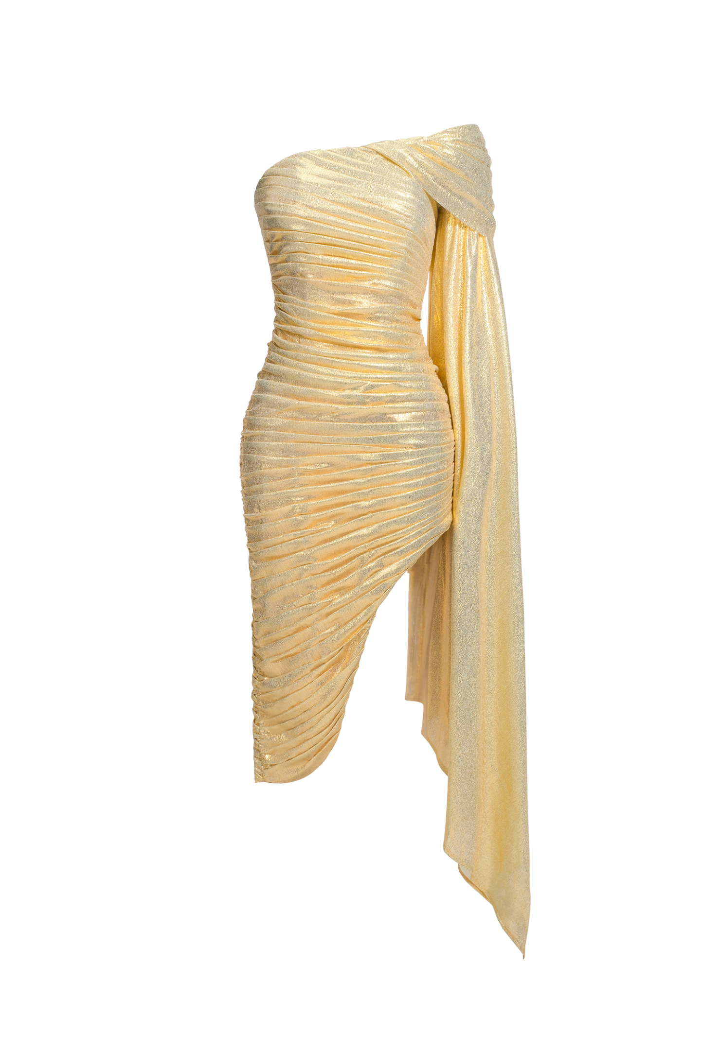 Marlene Asymmetric Midi Dress