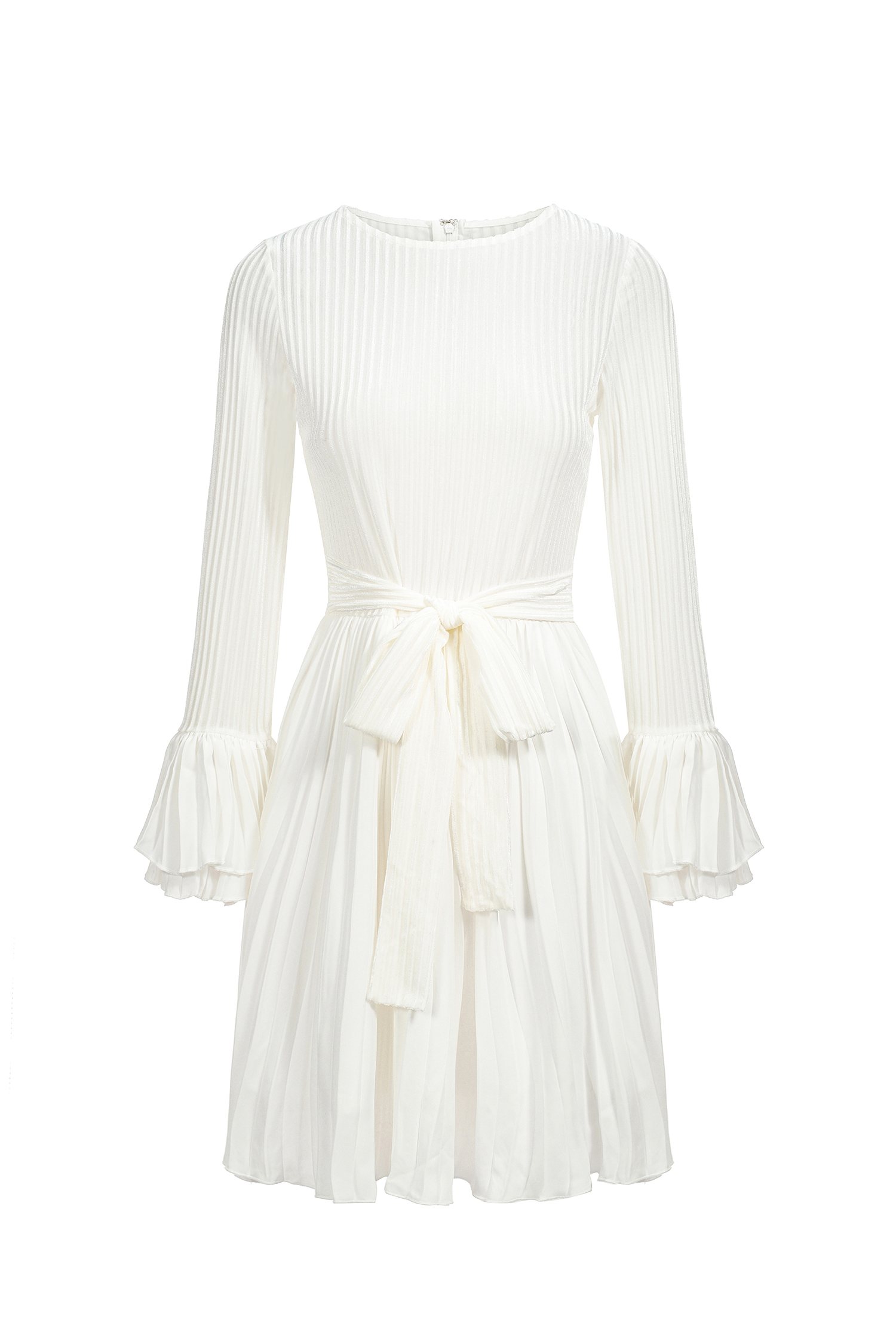 Lorena Round Neck Mini Dress