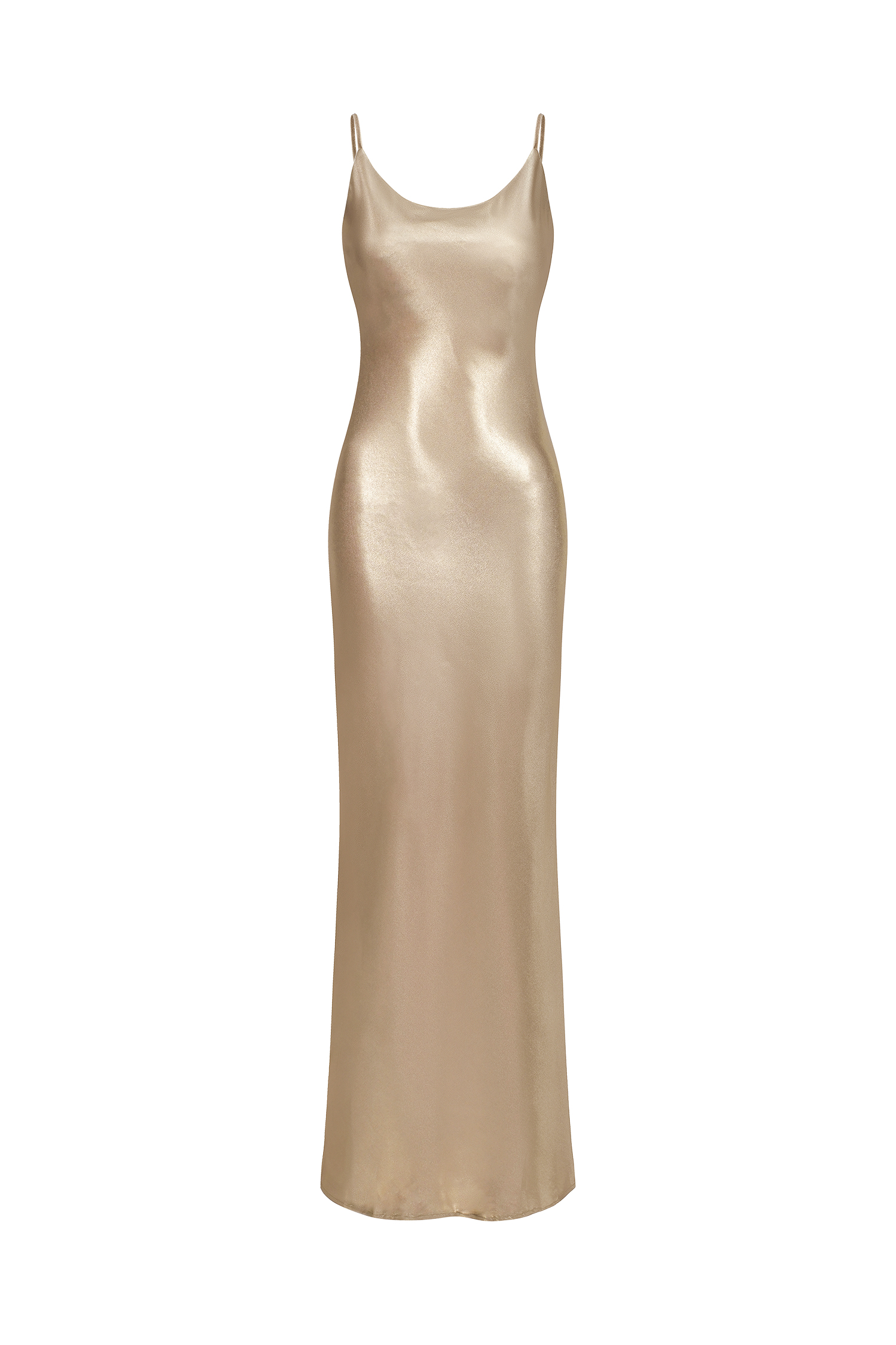 Fuffy Backless Sleeveless Maxi Dress
