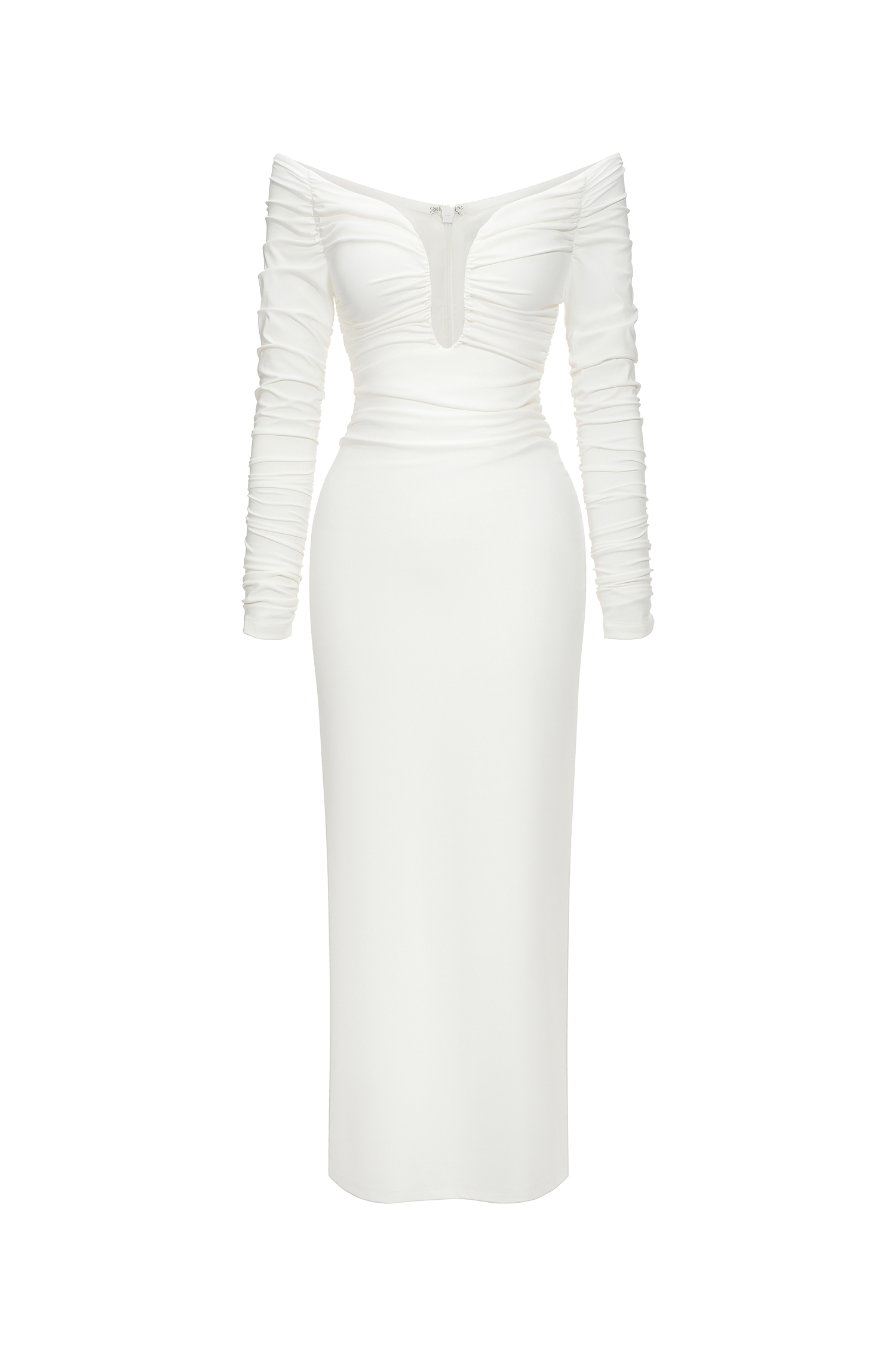 Katelyn Long Sleeves Off Shoulder Maxi Dress