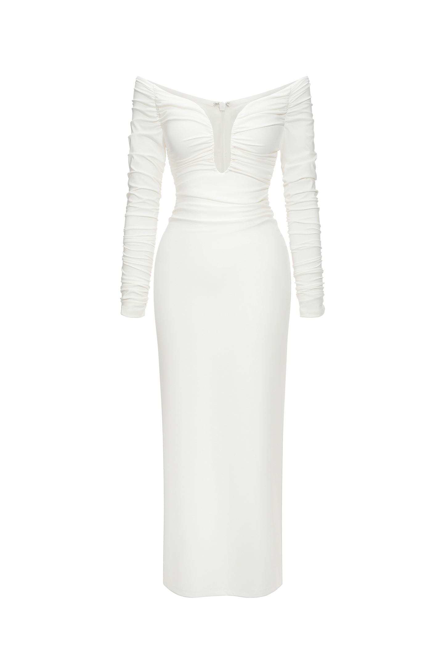 Katelyn Long Sleeves Off Shoulder Maxi Dress