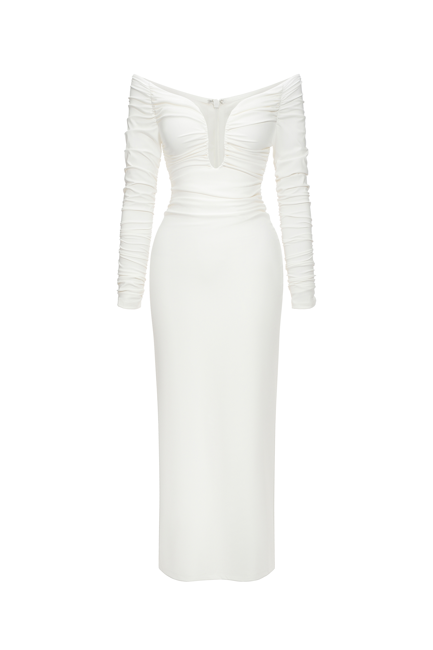 Katelyn Long Sleeves Off Shoulder Maxi Dress