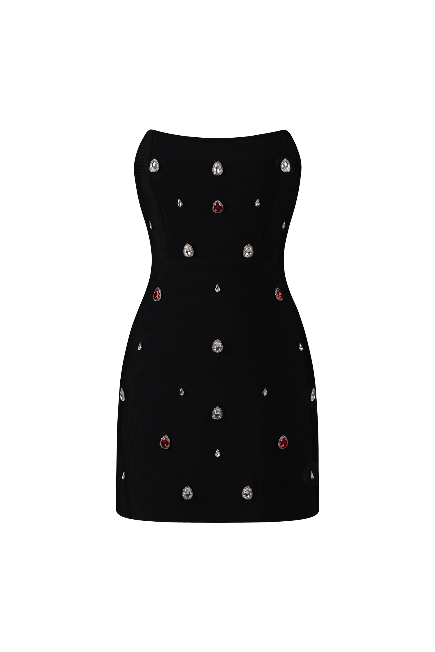 Shalissa Sleeveless Diamond Mini Dress