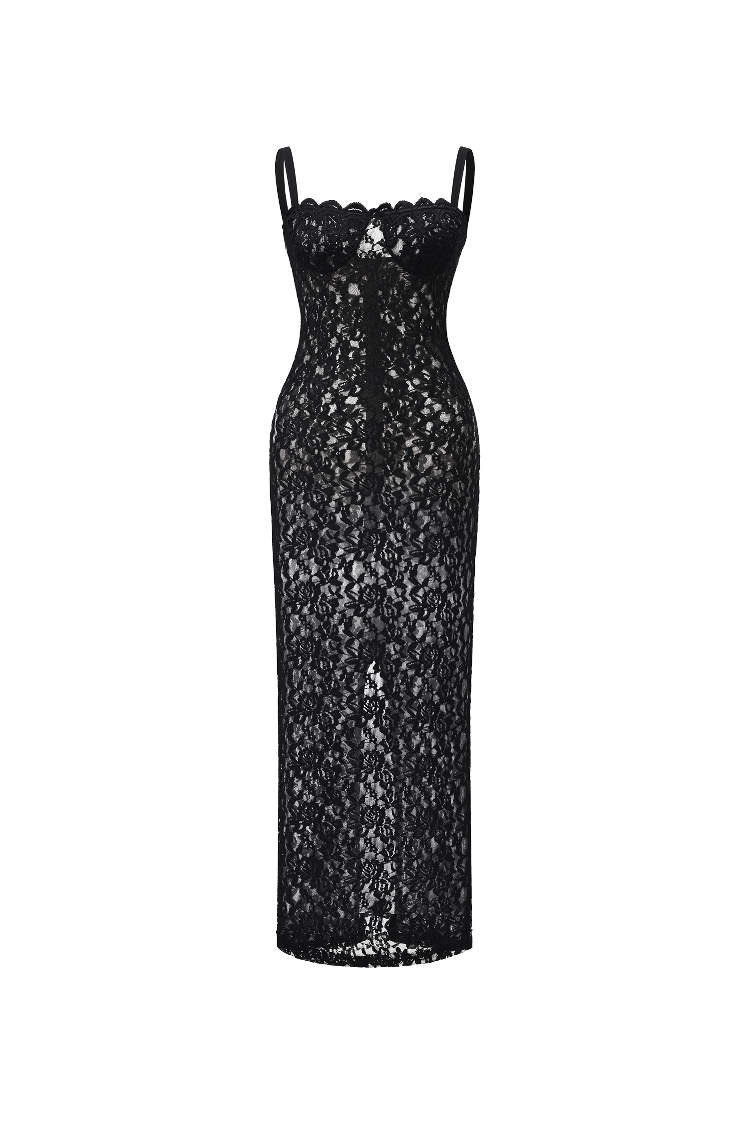 Teresa Sleeveless Lace Maxi Dress