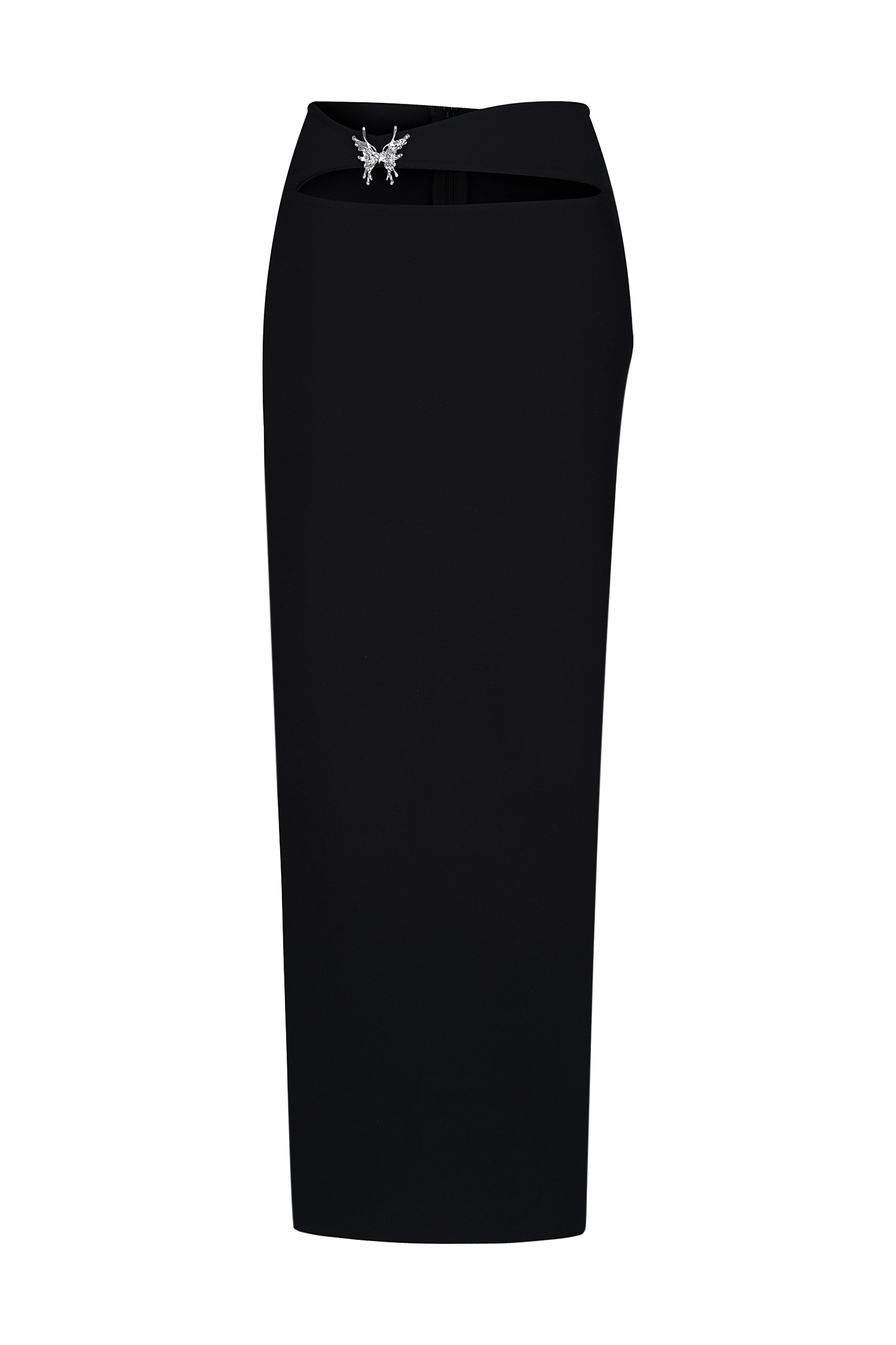 Susan Long Sleeves Hollow Out Butterfly Bandage Maxi Two-Piece Set