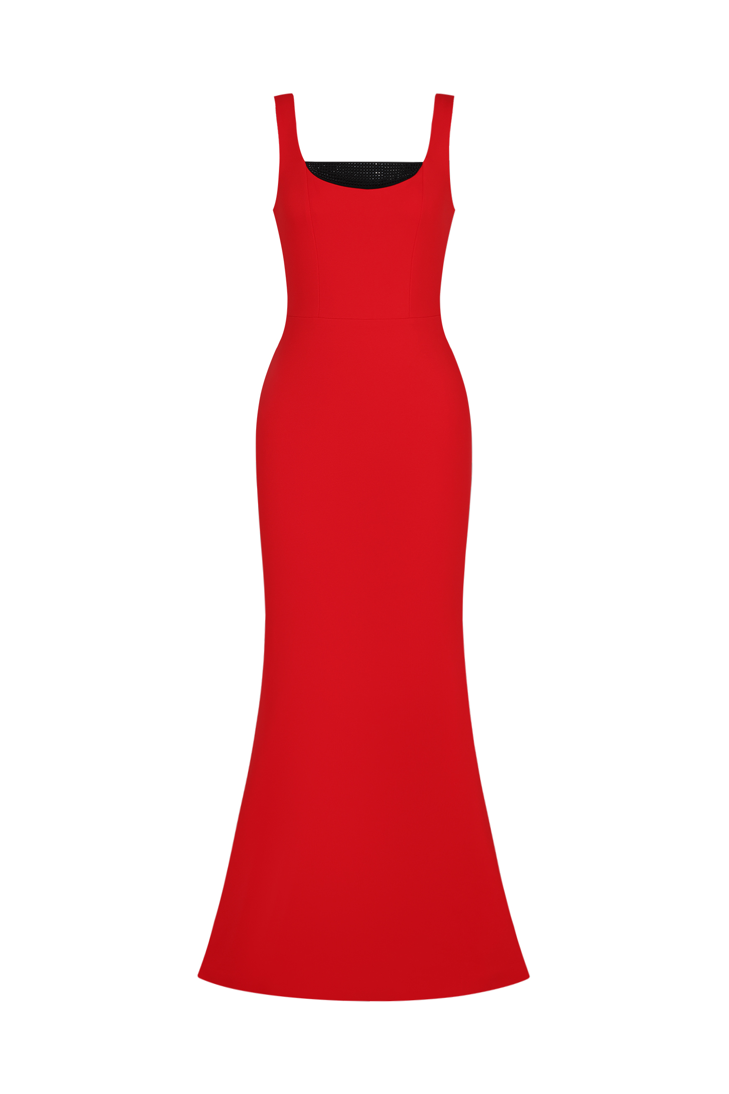 Meryl Halter Diamond Maxi Dress