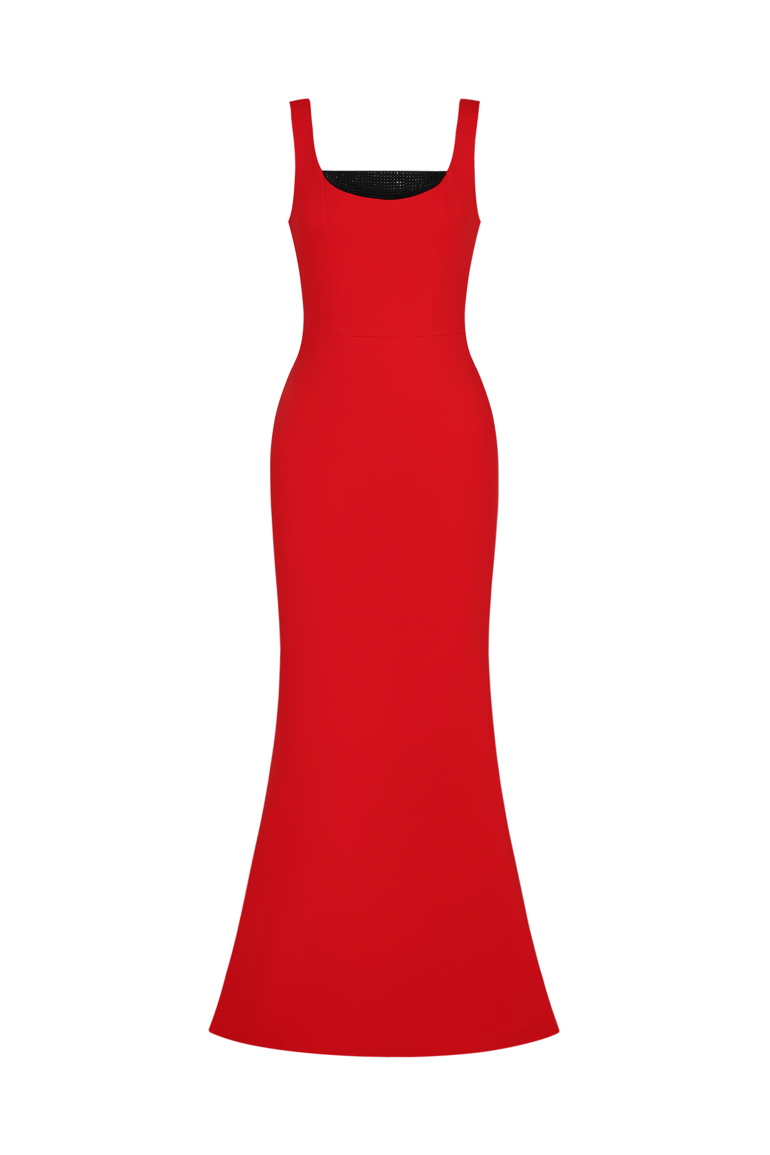 Meryl Halter Diamond Maxi Dress