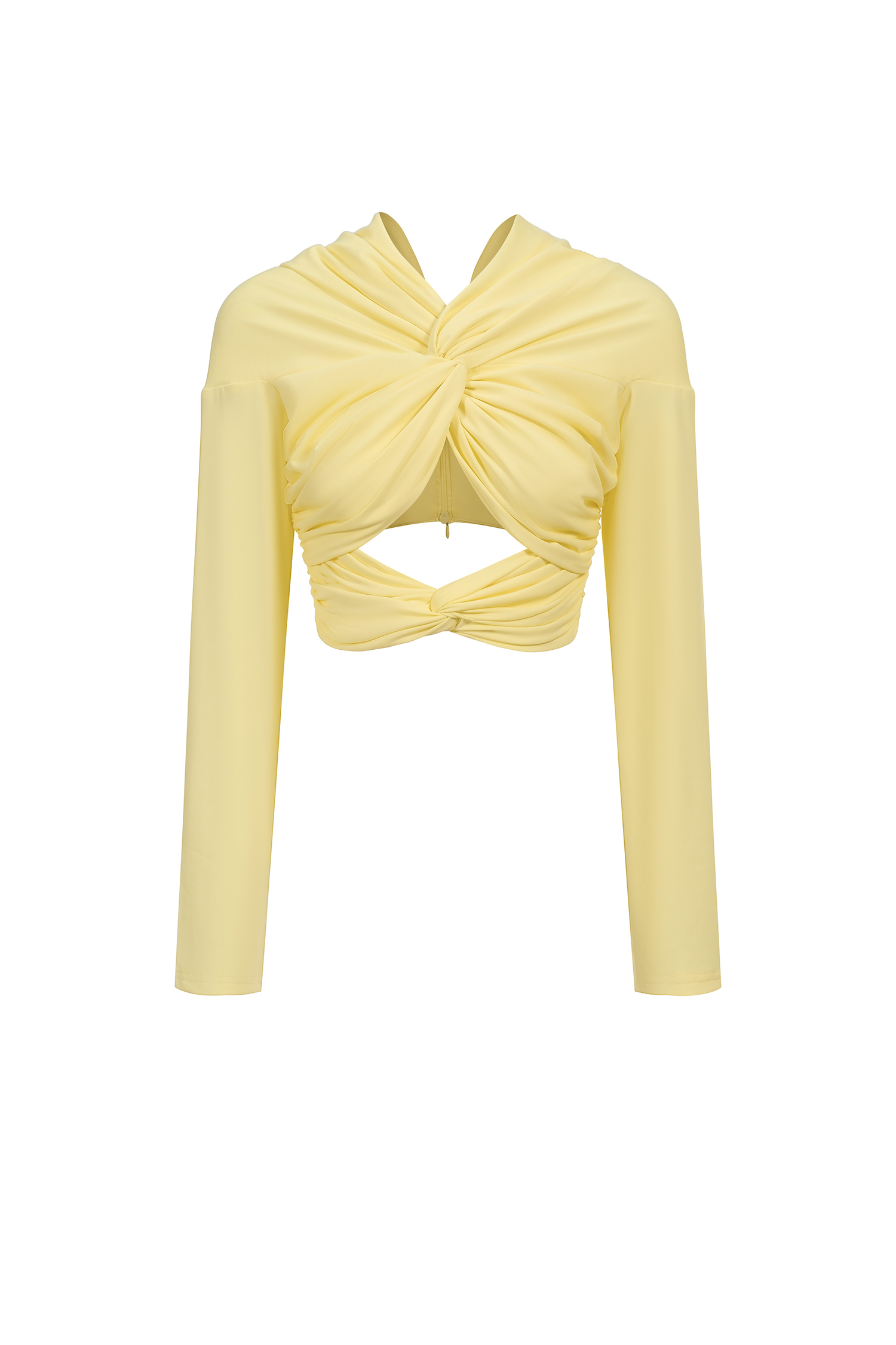 Kendall Long Sleeve Knot Maxi Dress