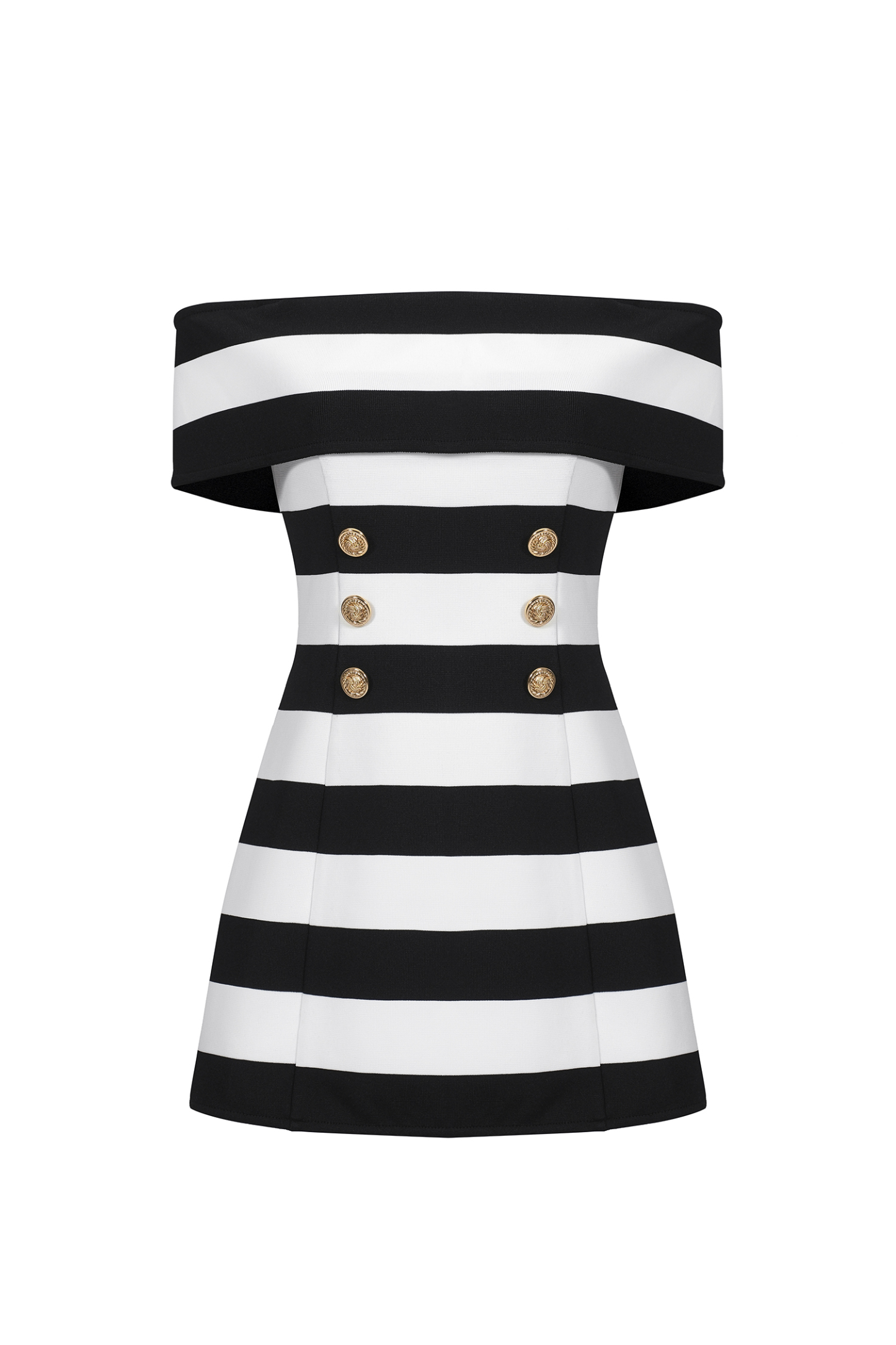 Yonce Off-the-Shoulder Bandage Mini Dress