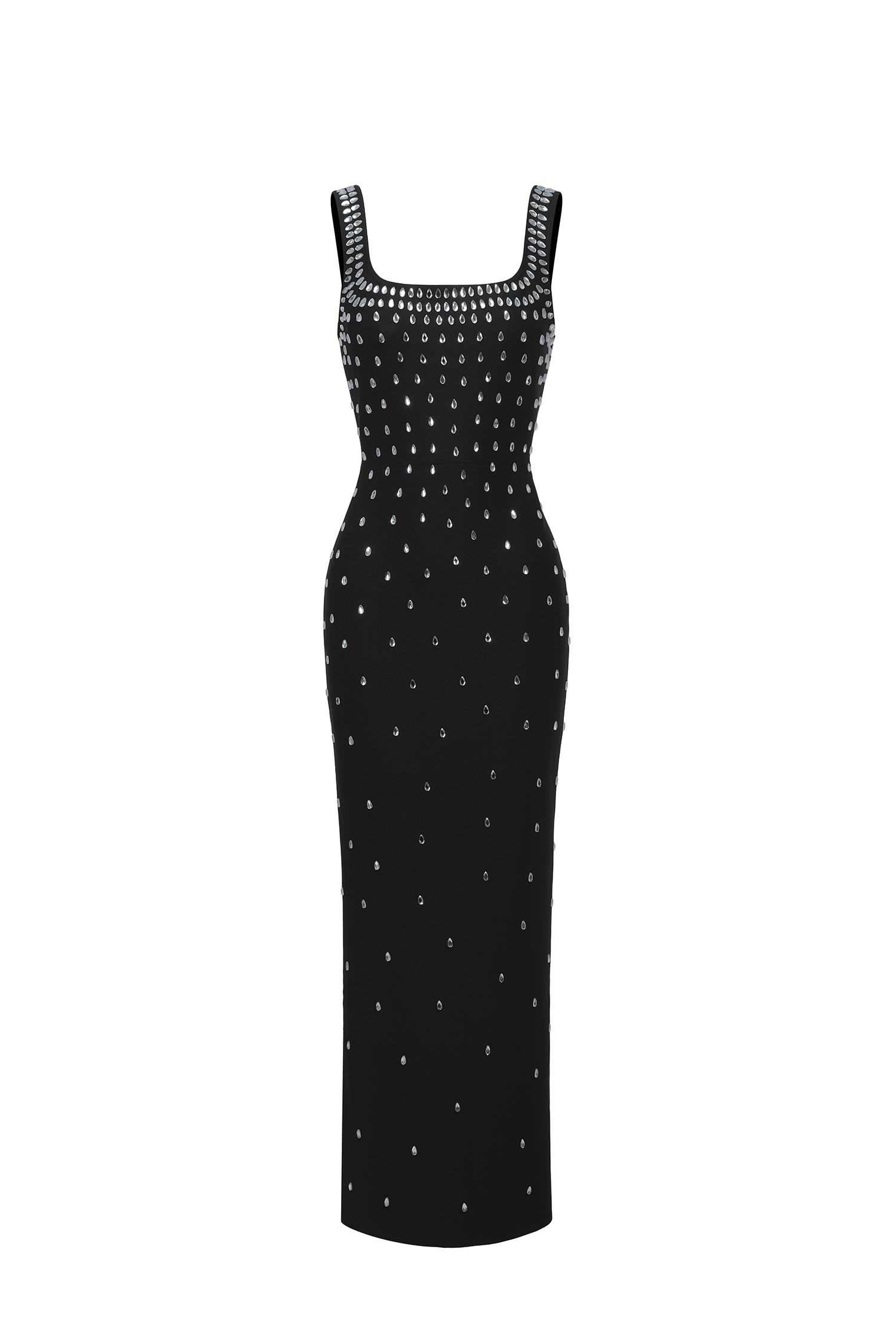 Oyata Diamond Slim Bandage Maxi Dress
