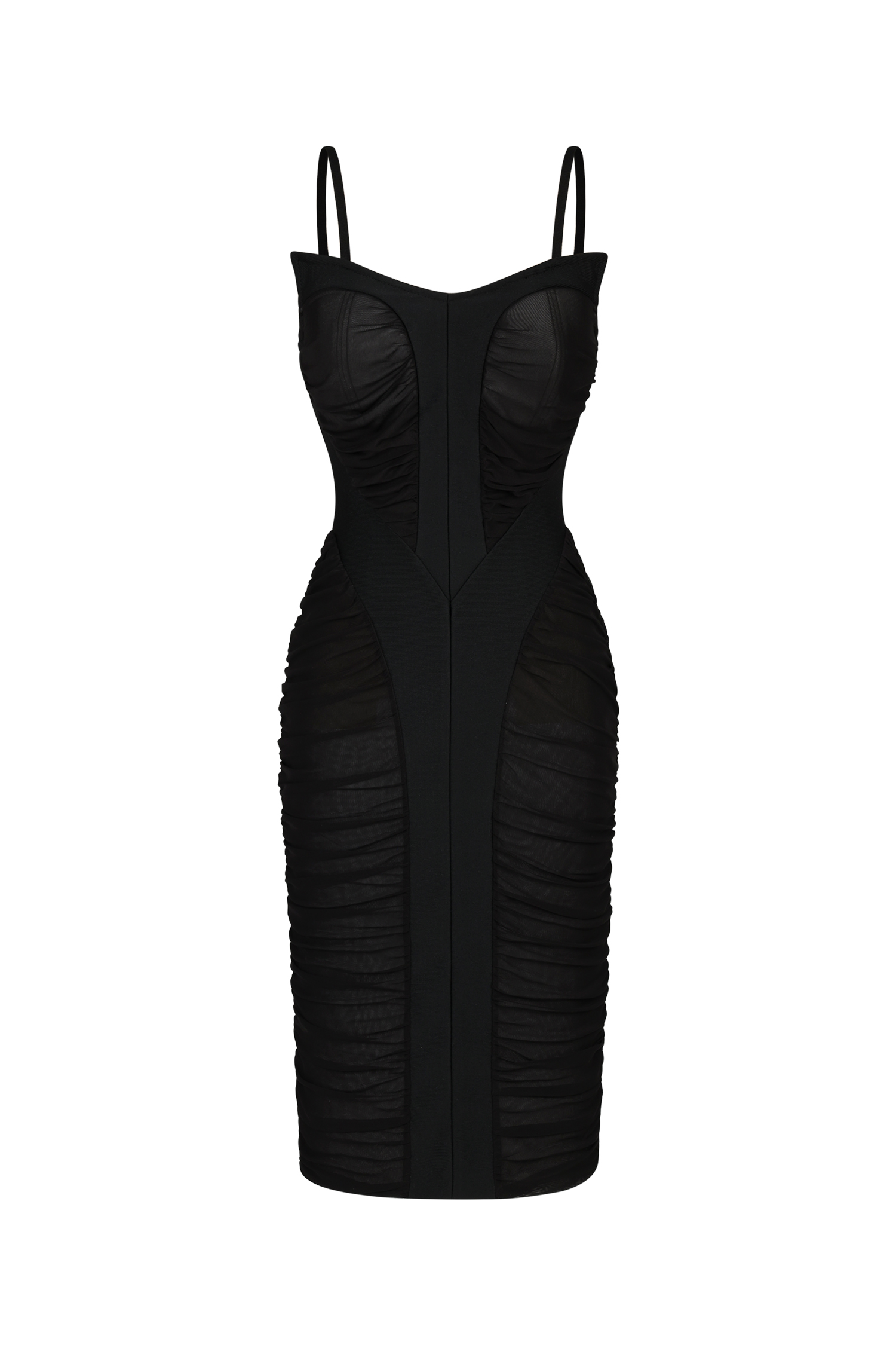 Iaka Bandage Sleeveless Midi Dress