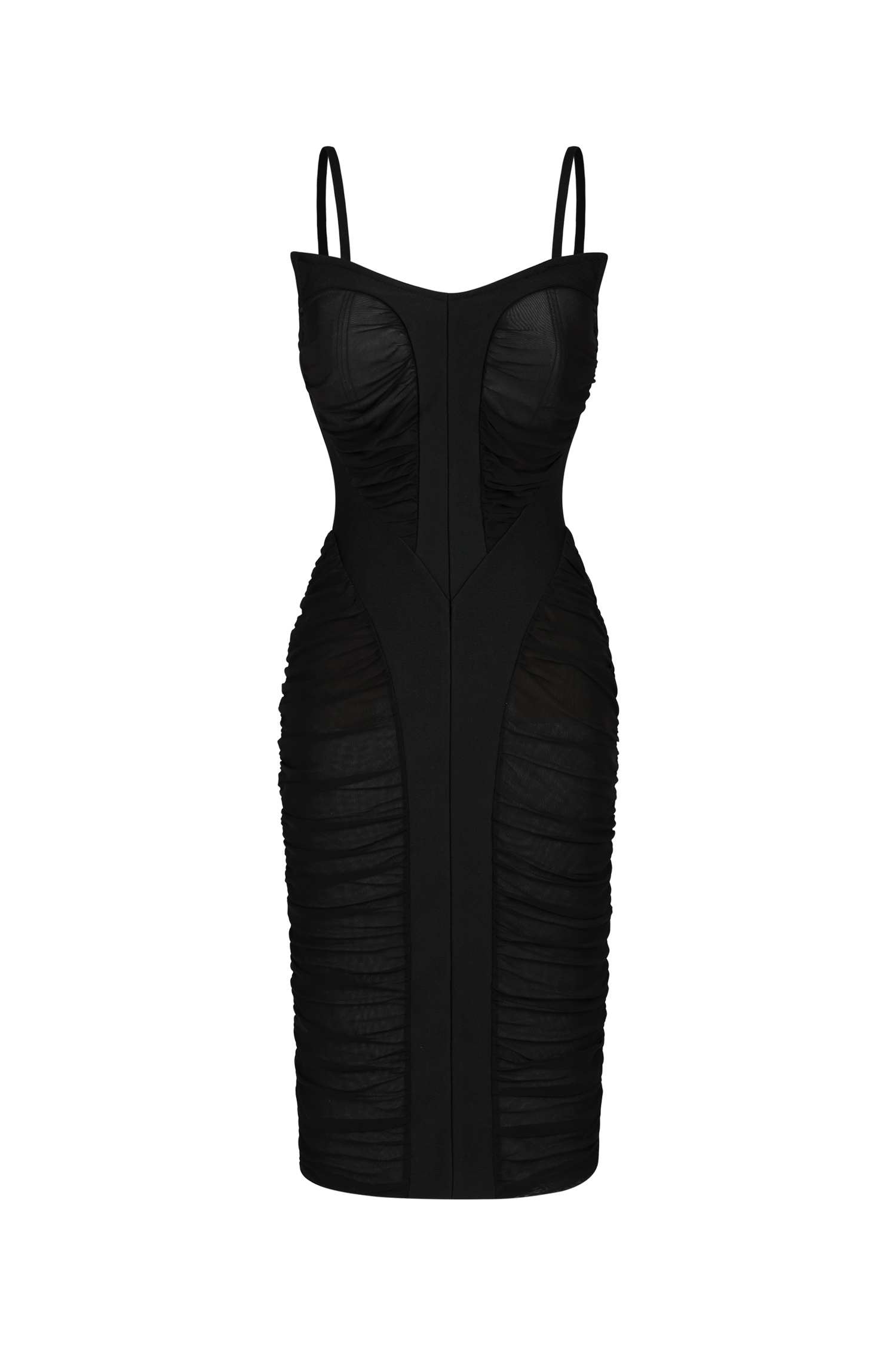 Iaka Bandage Sleeveless Midi Dress