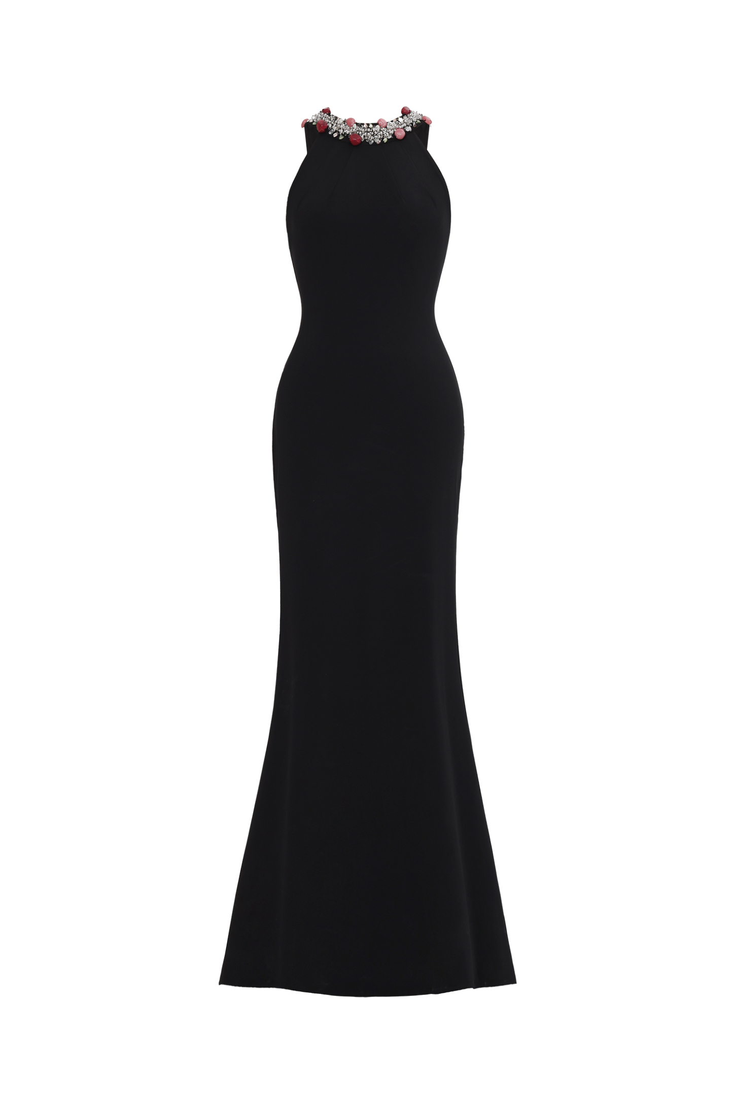 Hedar Sleeveless Backless Sequins Maxi Dress