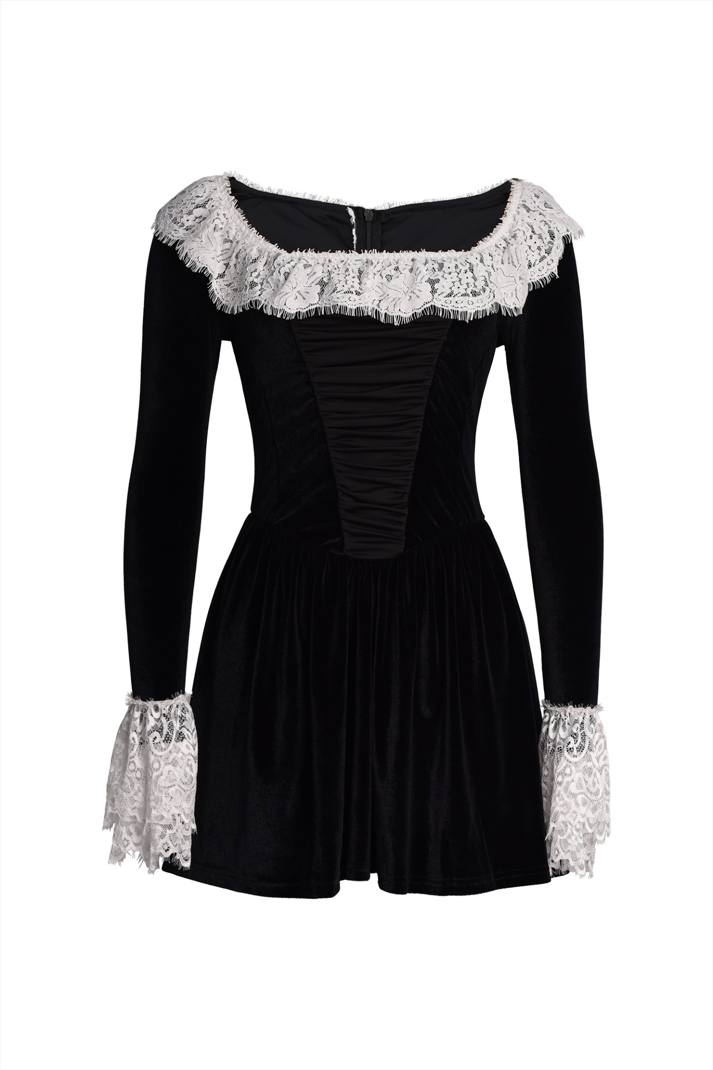 Deirdre Long Sleeve Lace Mini Dress