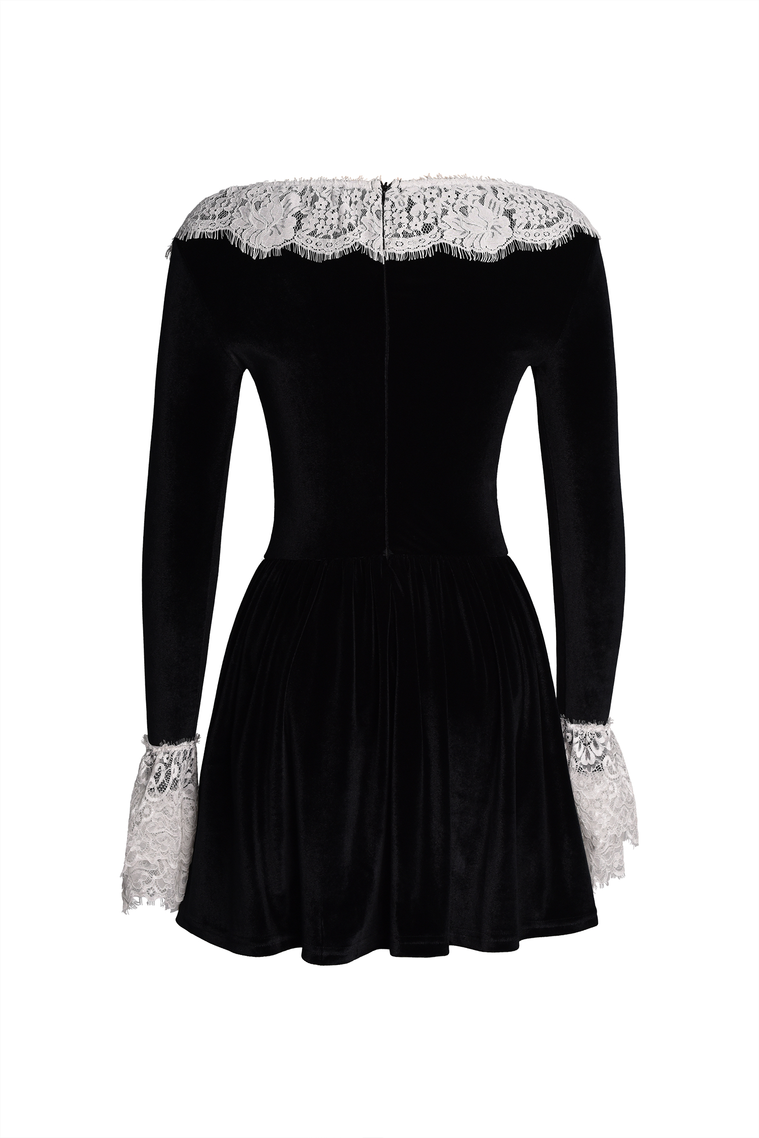 Deirdre Long Sleeve Lace Mini Dress