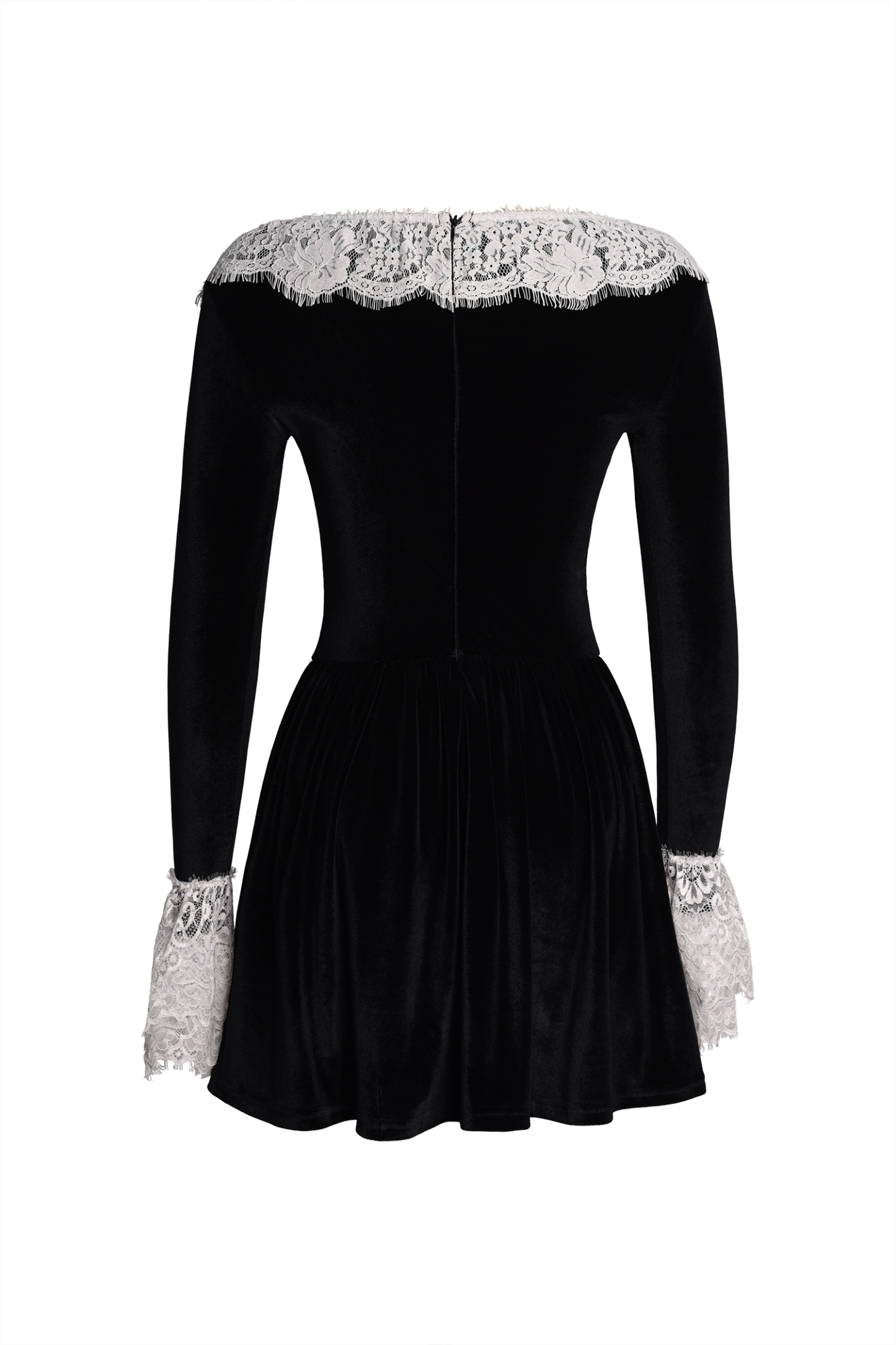 Deirdre Long Sleeve Lace Mini Dress