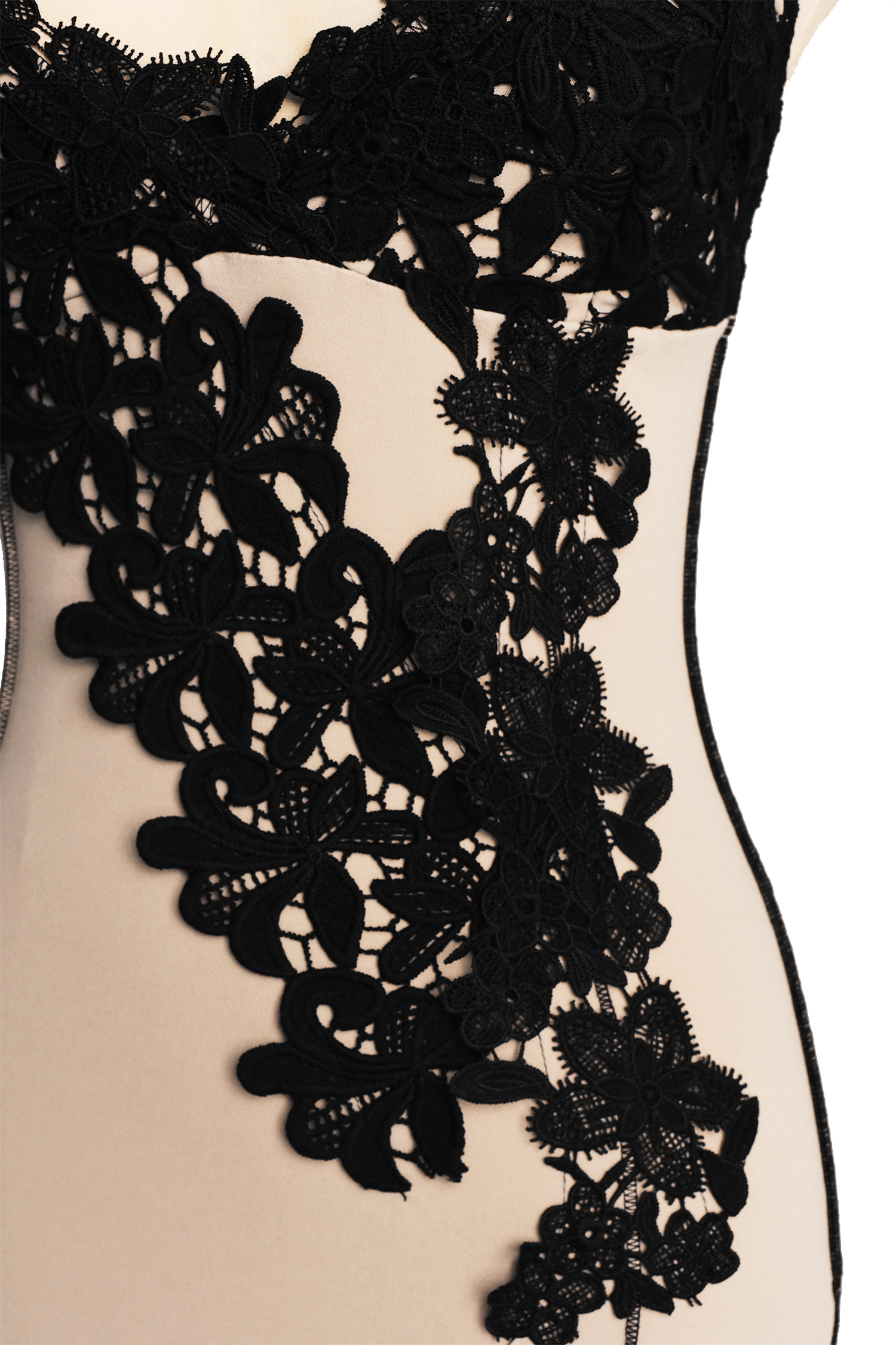 Erina Sleeveless Lace Midi Dress