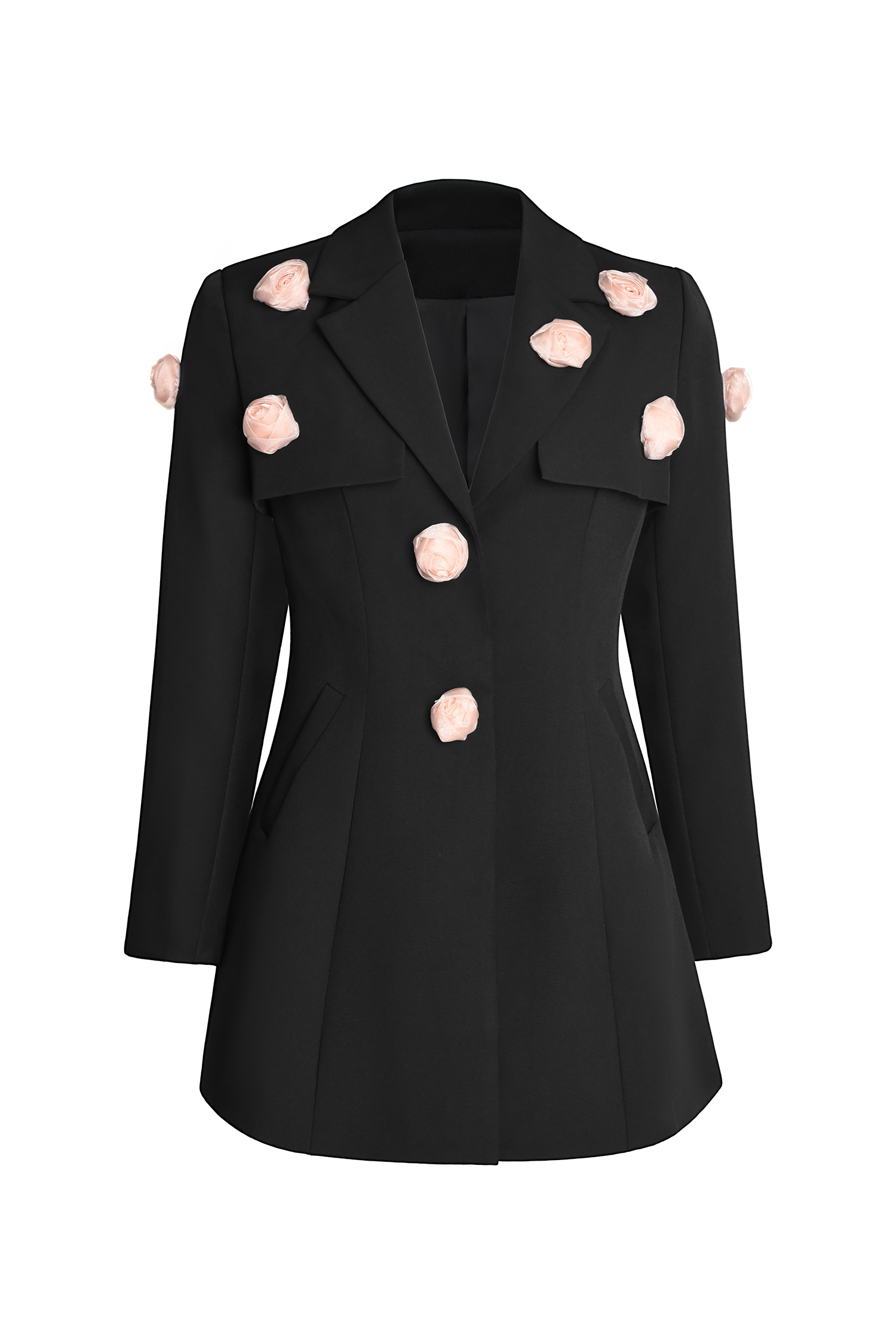 Zem Floral Embellished Blazer