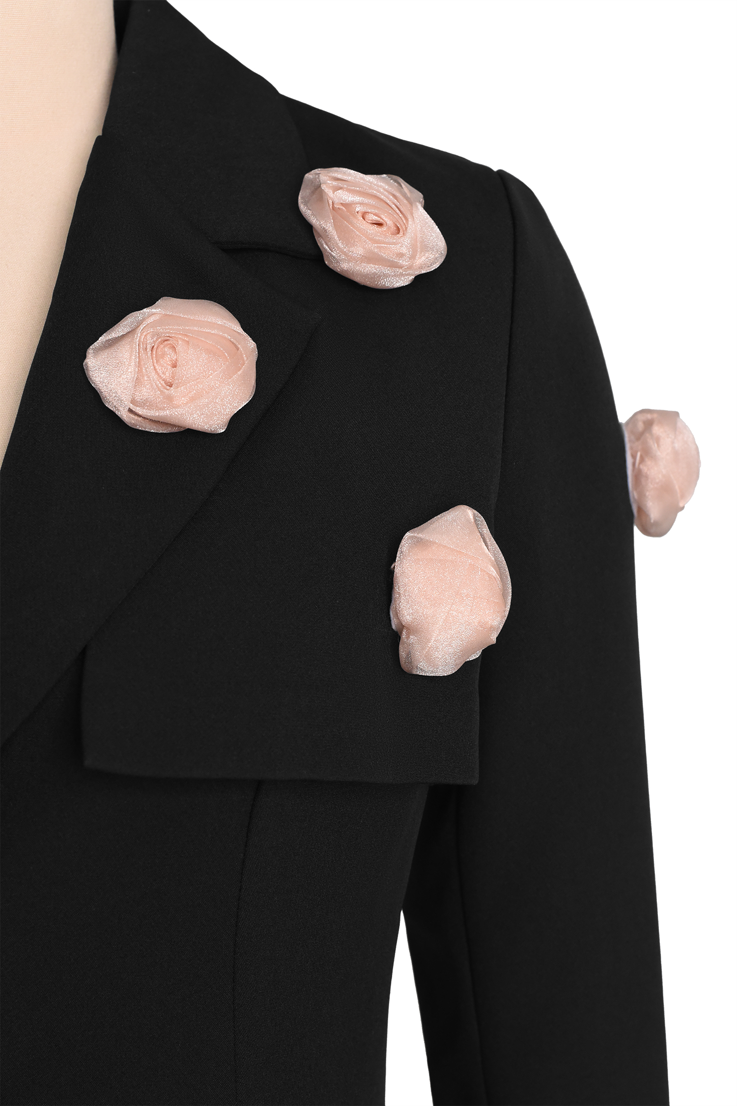 Zem Floral Embellished Blazer