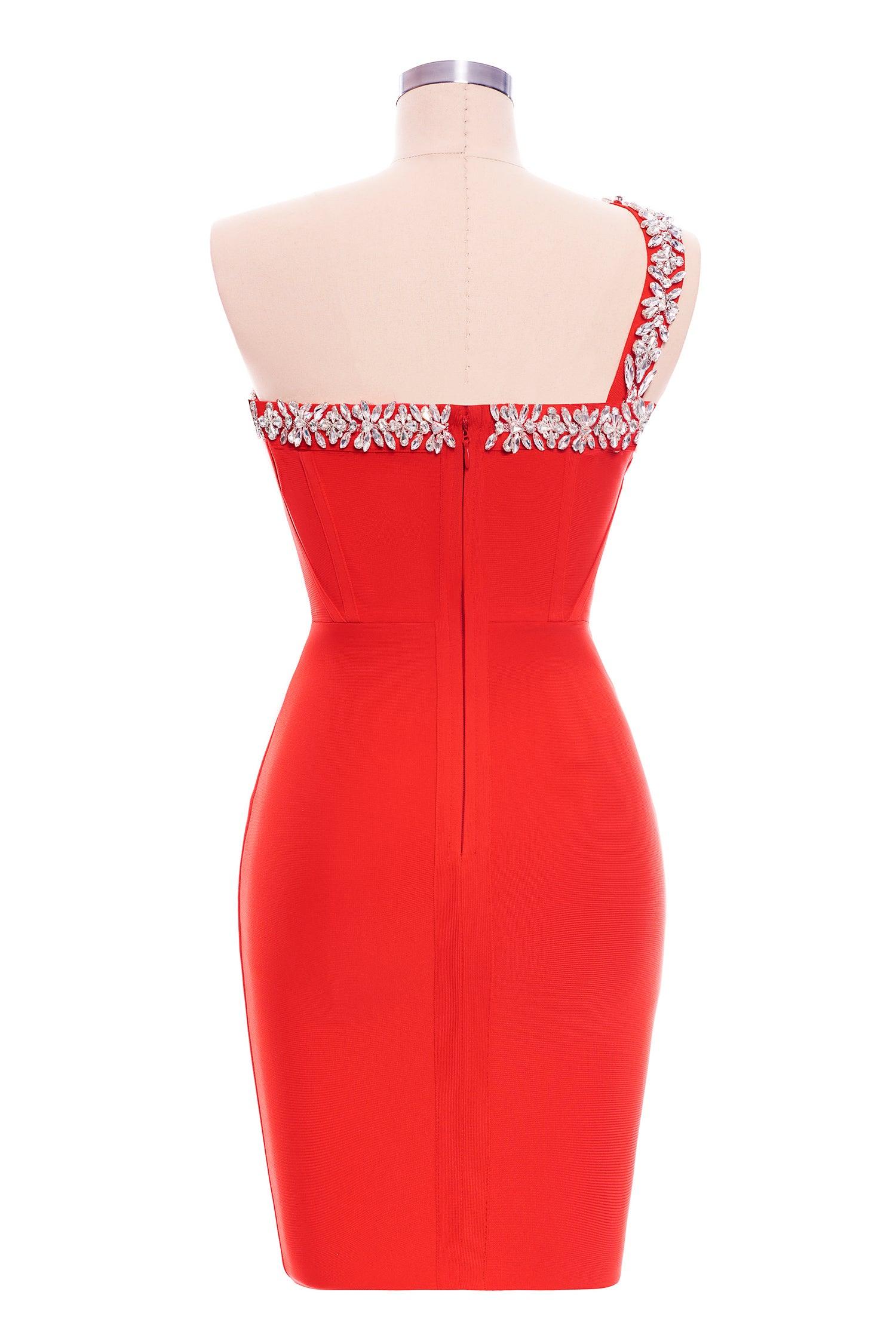 Red Pencil Dress