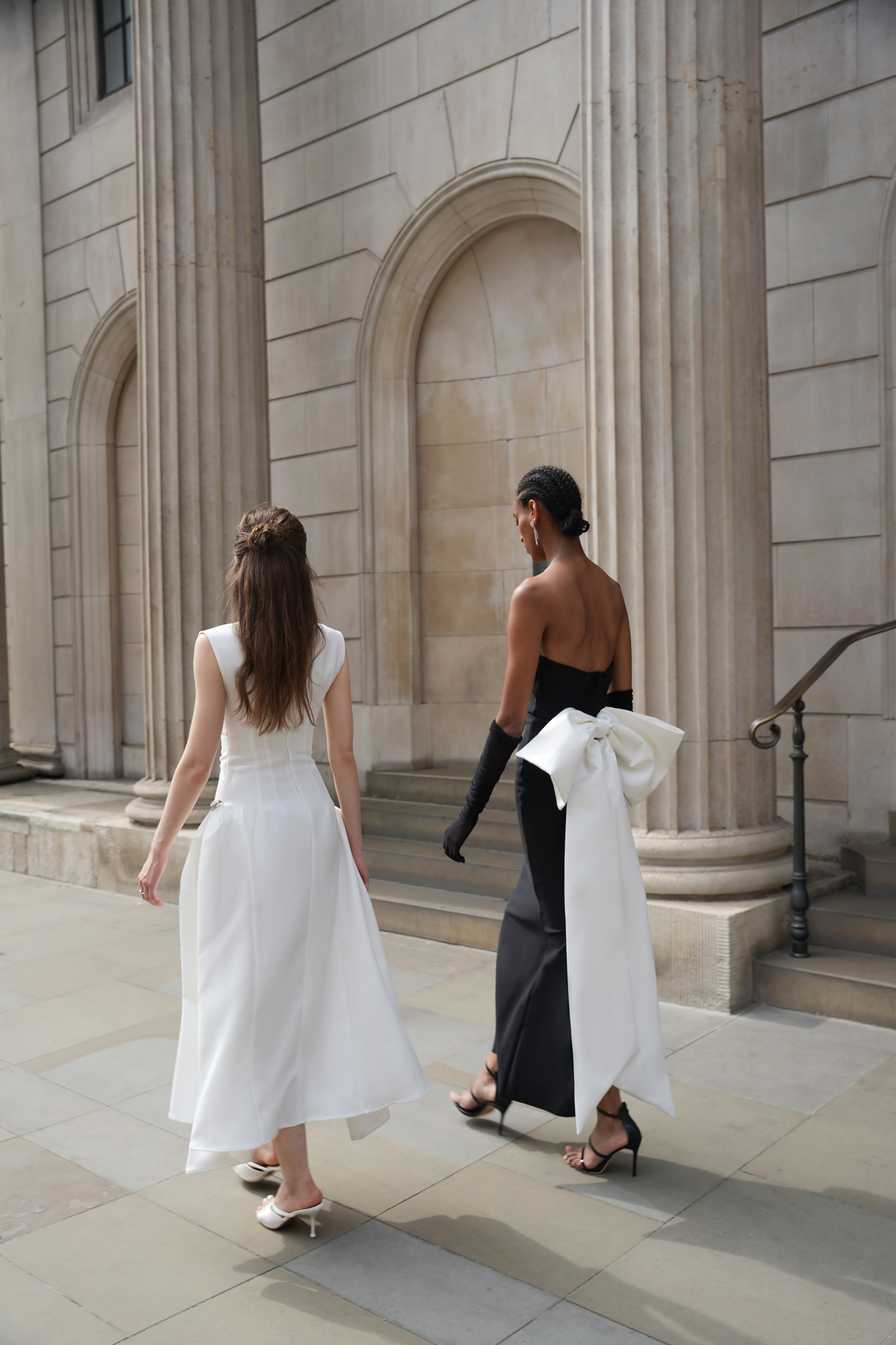 Mercy Sleeveless Bow Bandage Maxi Dress