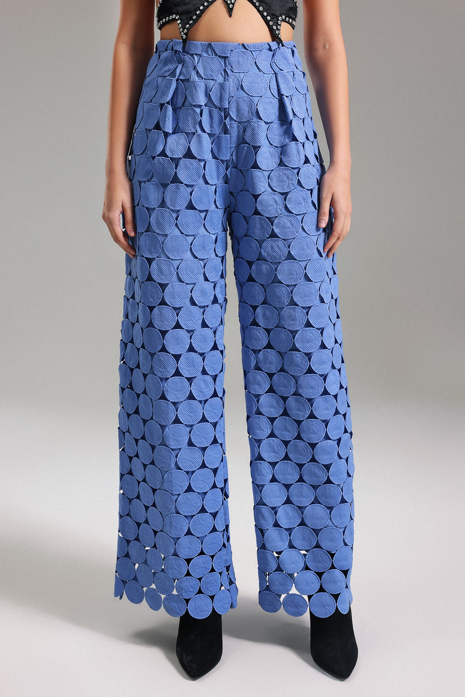 Denny Dots Cutout Pants