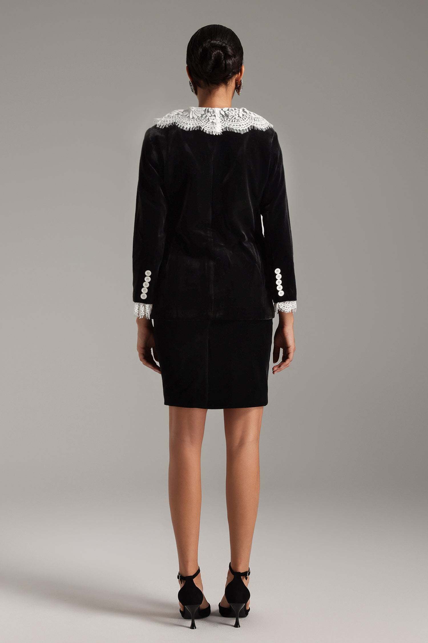 Dlasa Patchwork Lace Jacket