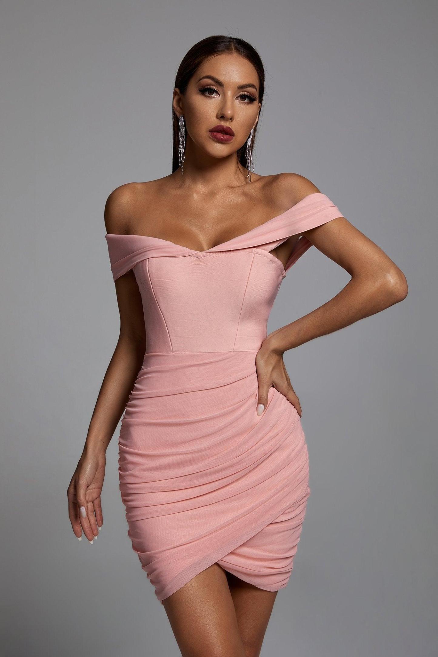 Blush Bodycon Dresses