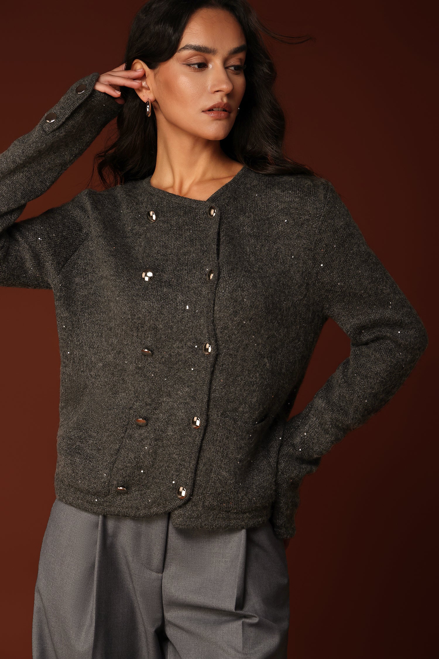 Edith Long Sleeves Coat