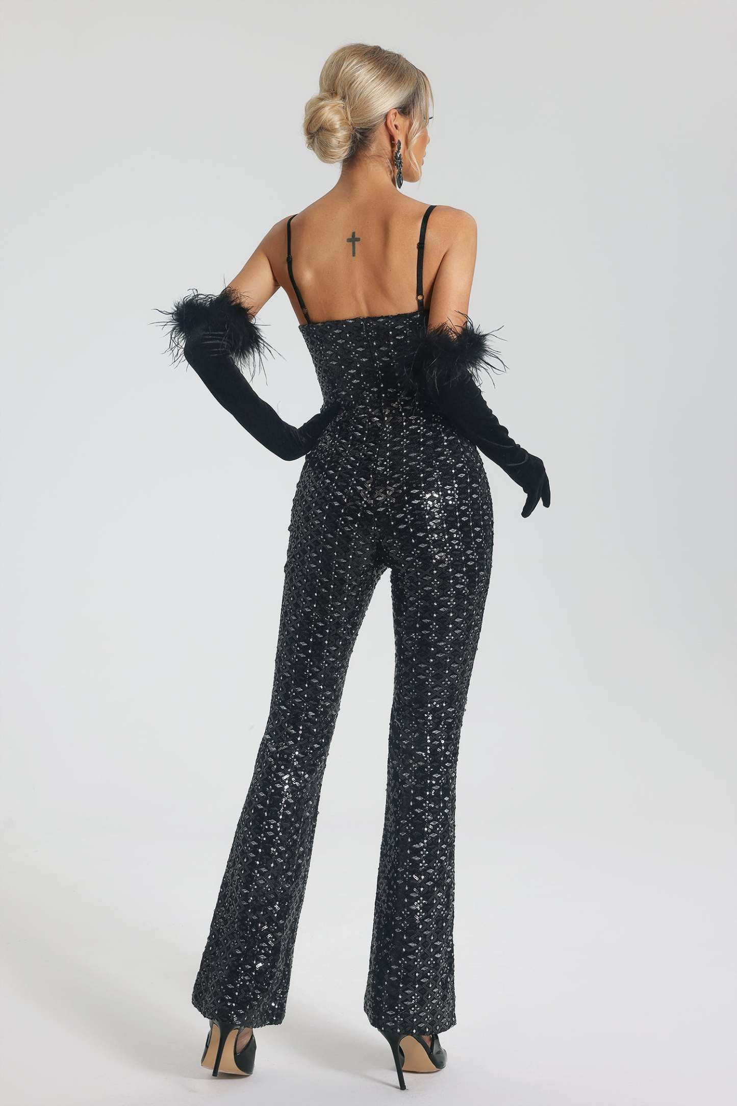 Eugenie Sequins Jumpsuit