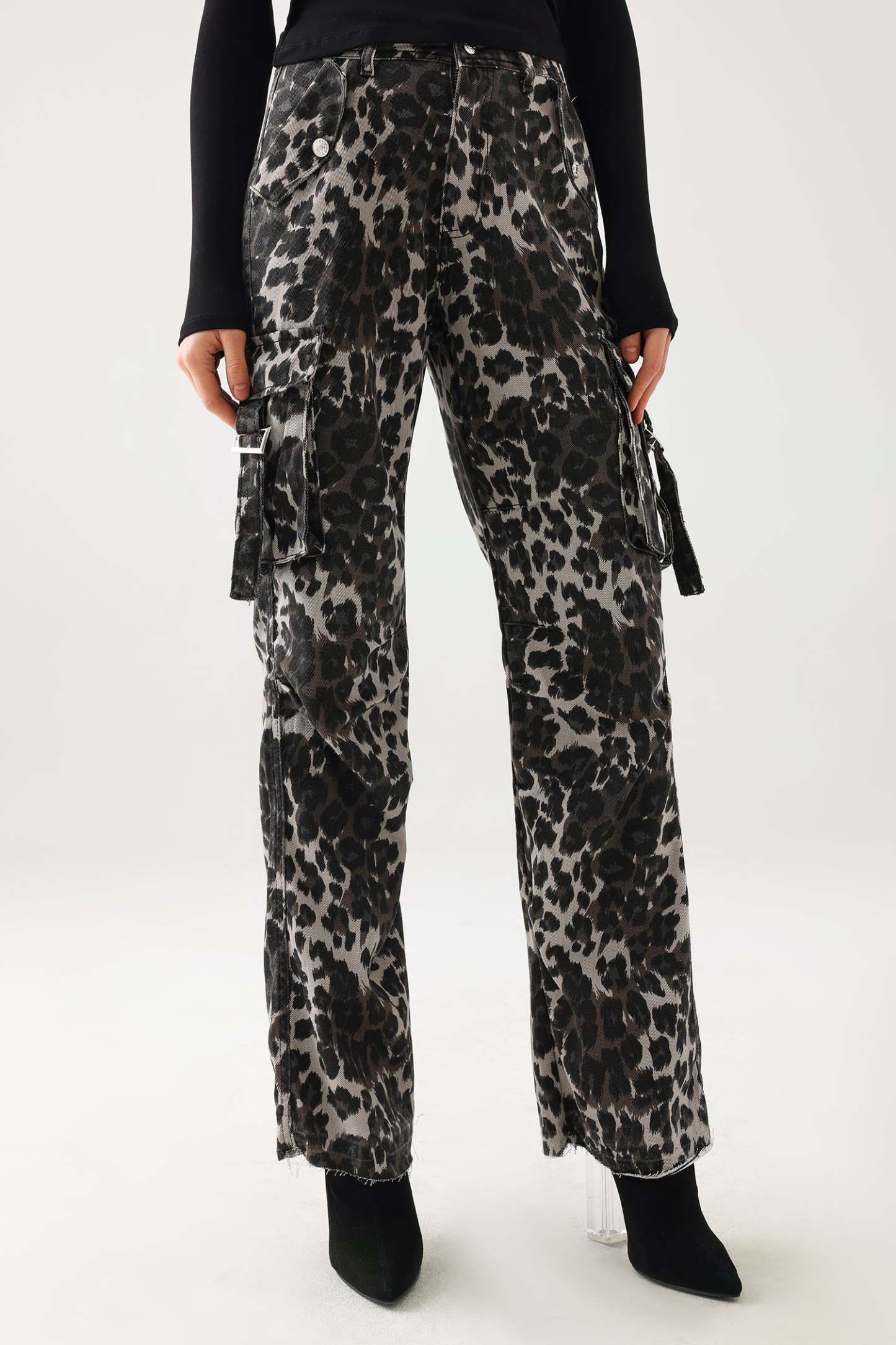 Falae Printed Cargo Pants