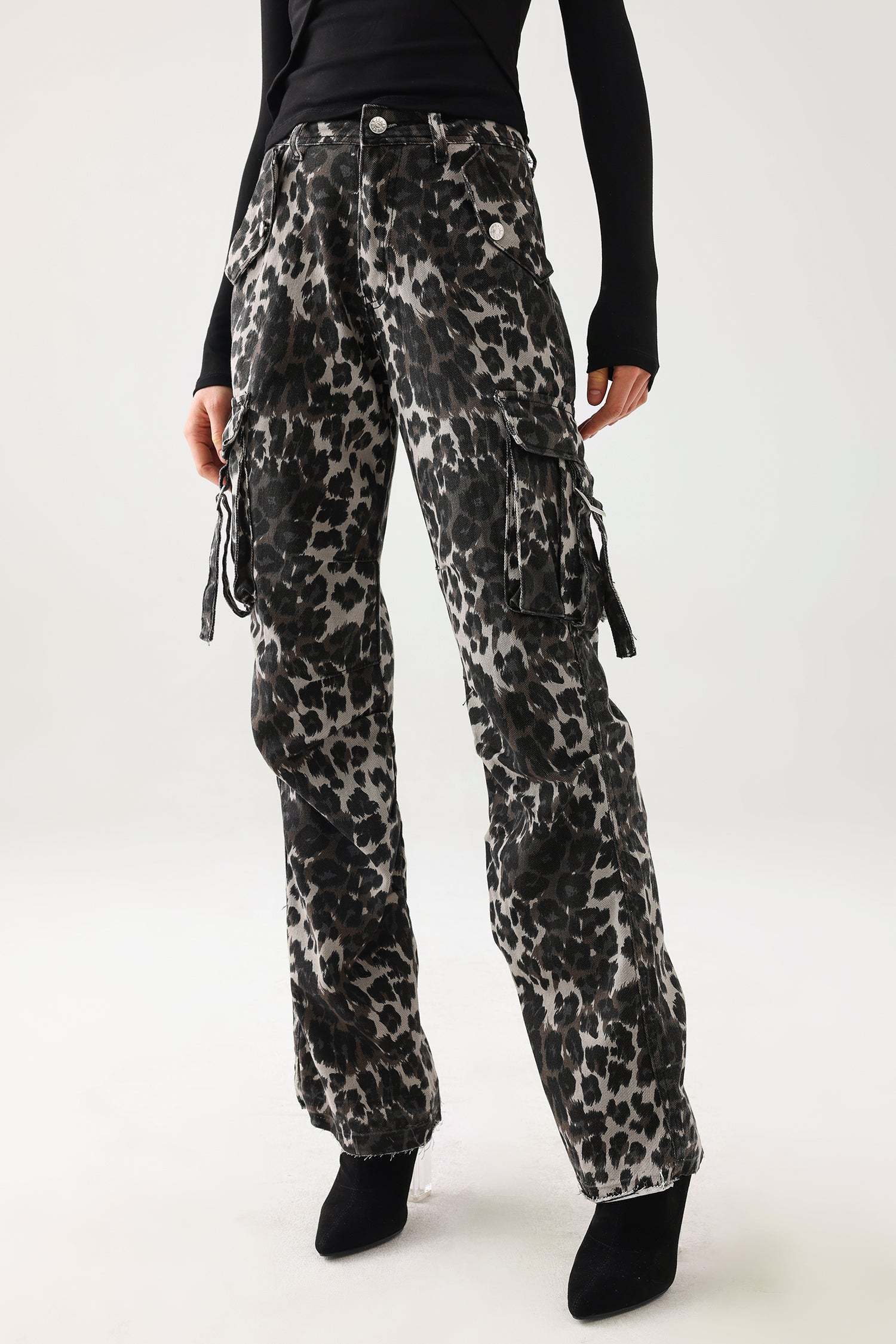 Falae Printed Cargo Pants