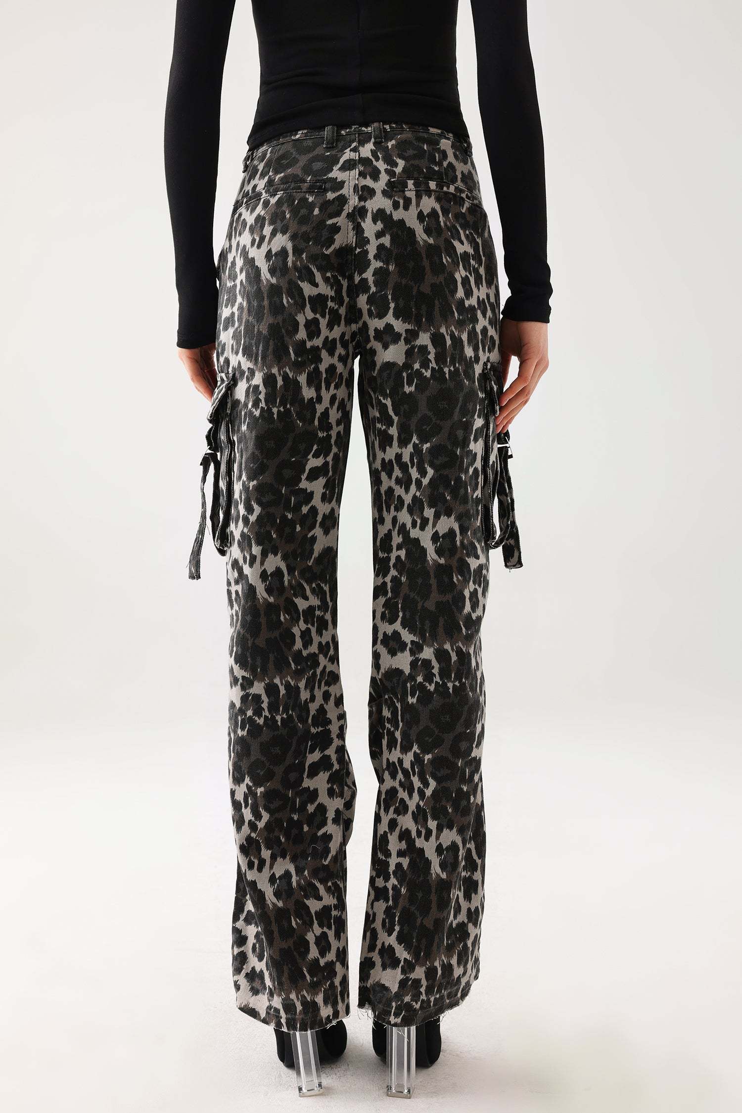 Falae Printed Cargo Pants