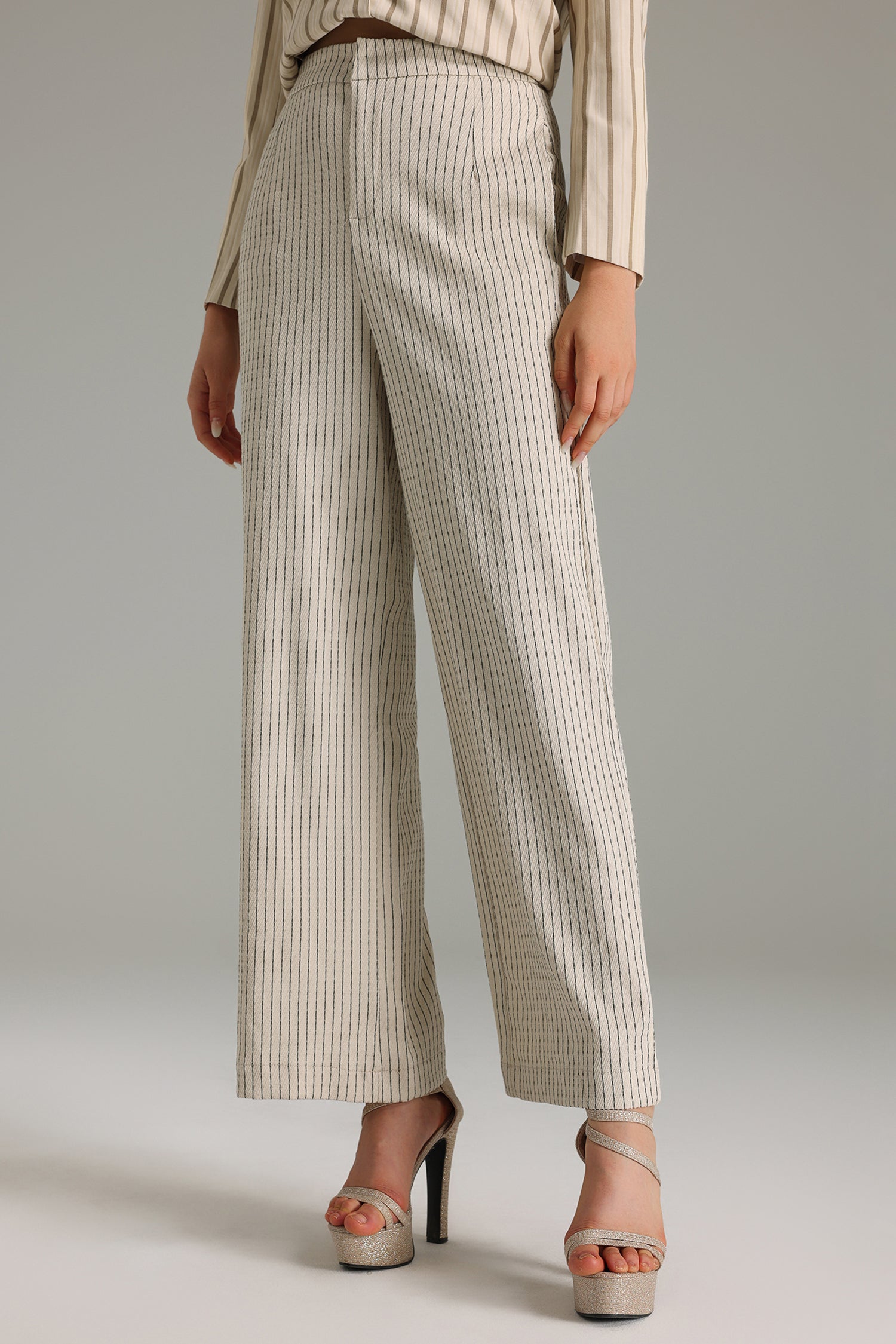 Gisel Stripe Suit Pants