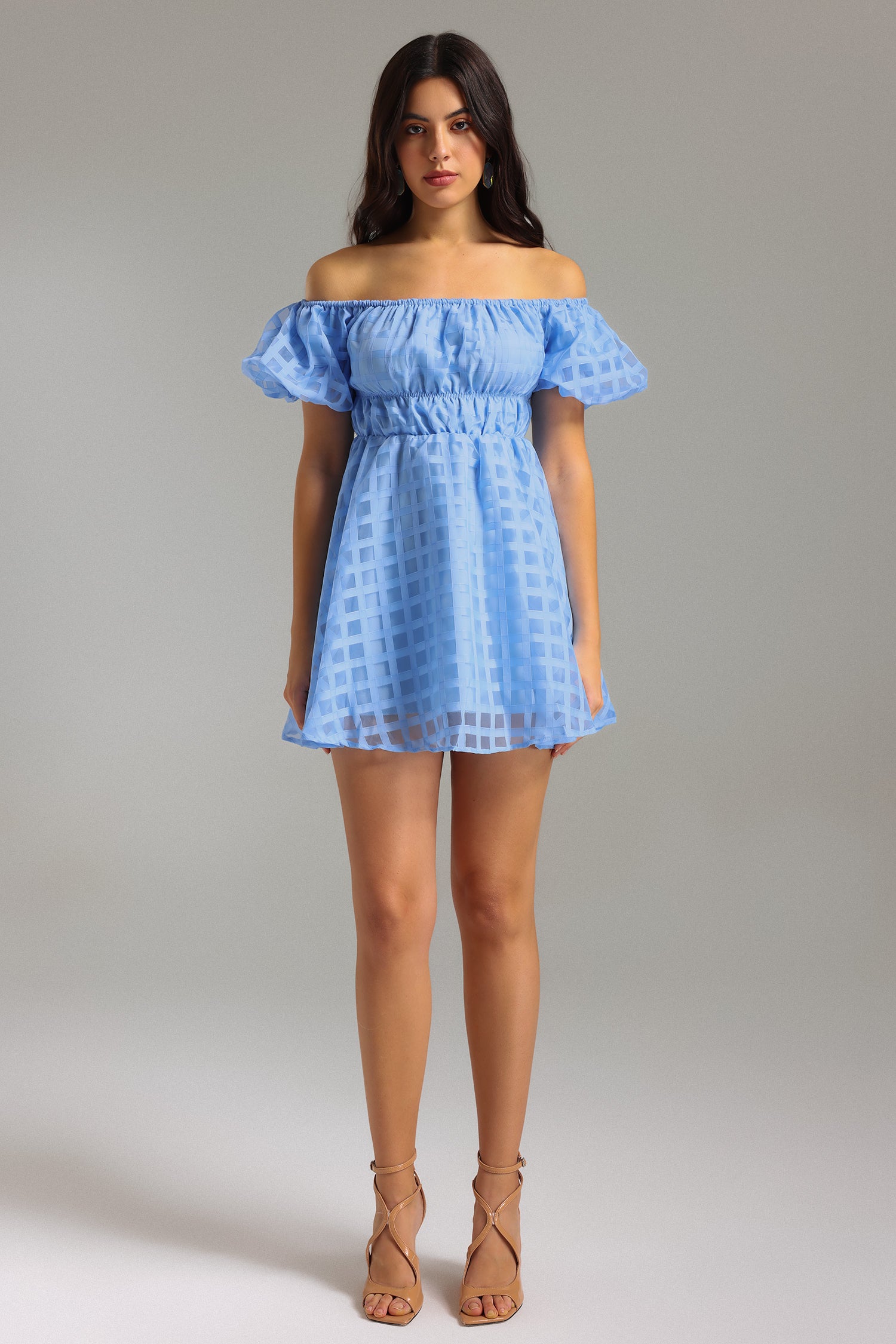Harlow Off Shoulder Mini Dress