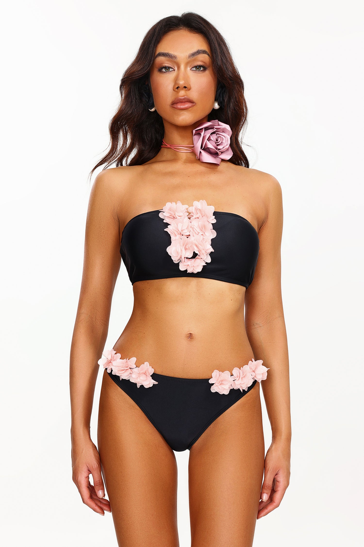 Havera Flower Strapless Bikini