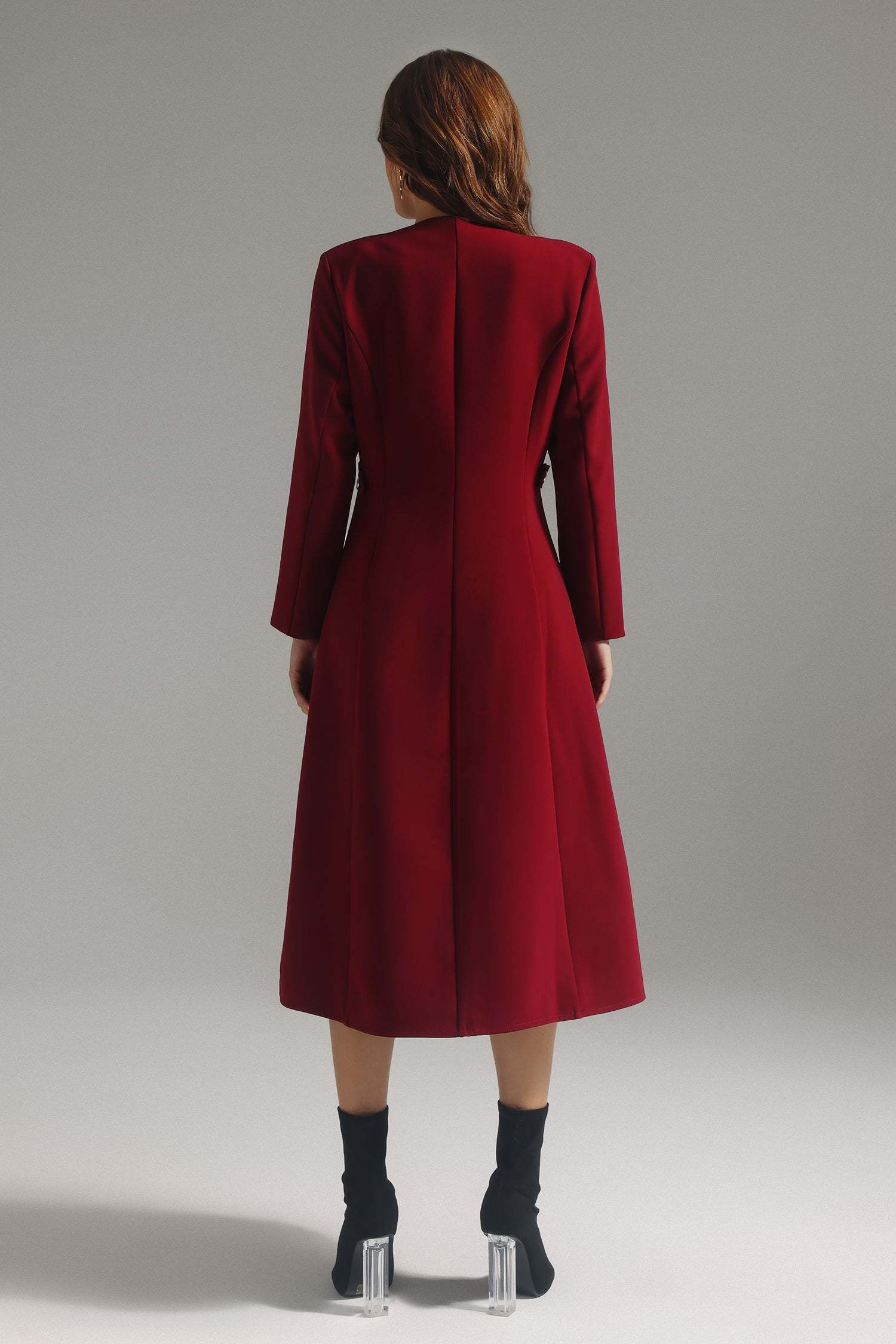 Hazel V Neck Commuter Dress