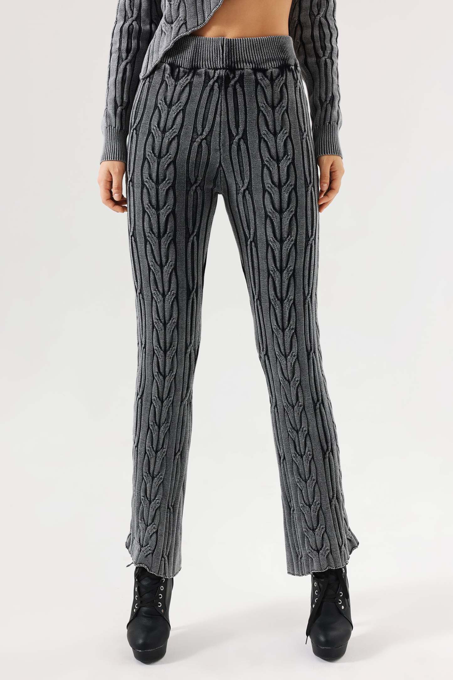 Hona Cable Knit Pants