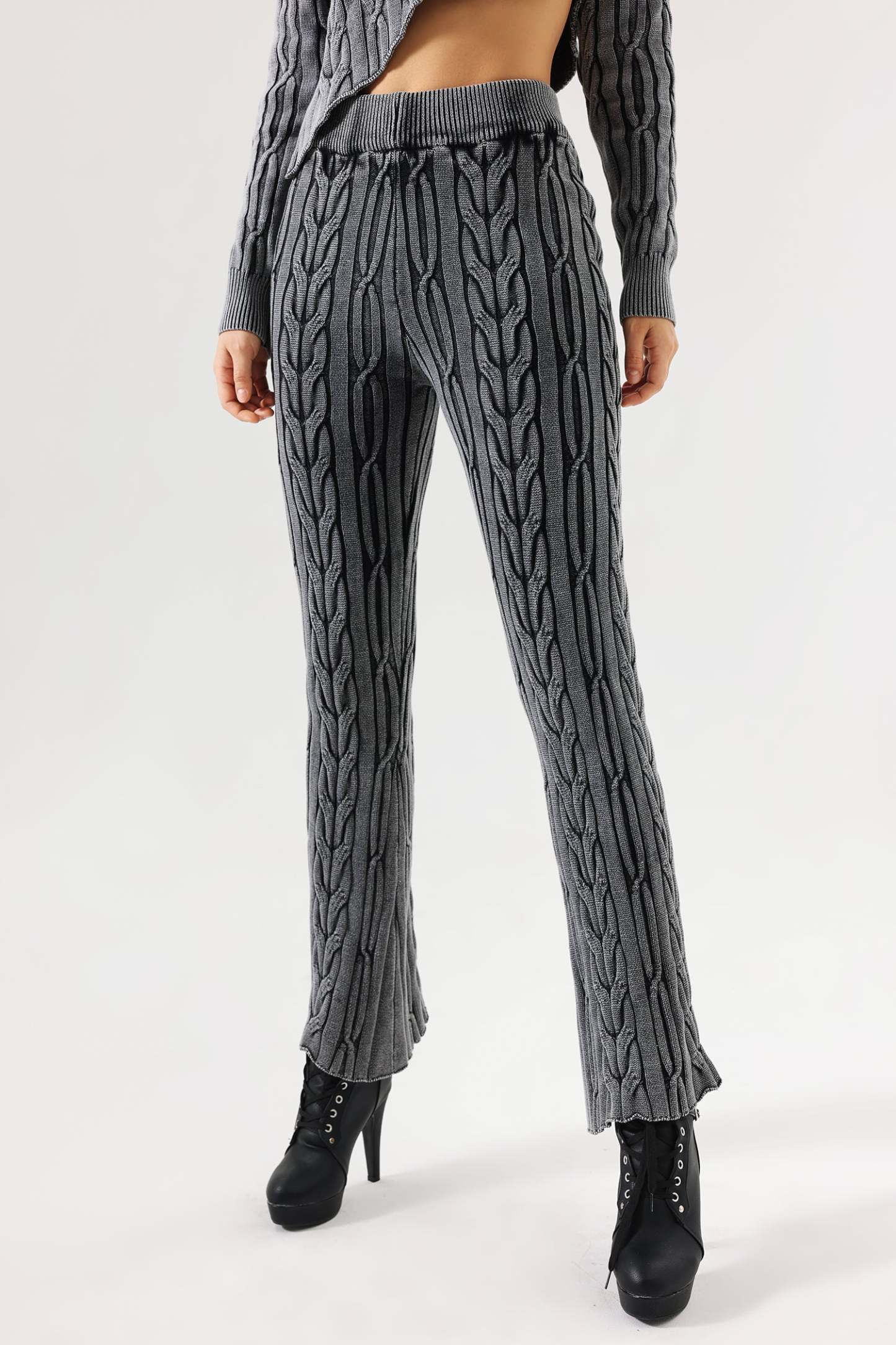 Hona Cable Knit Pants
