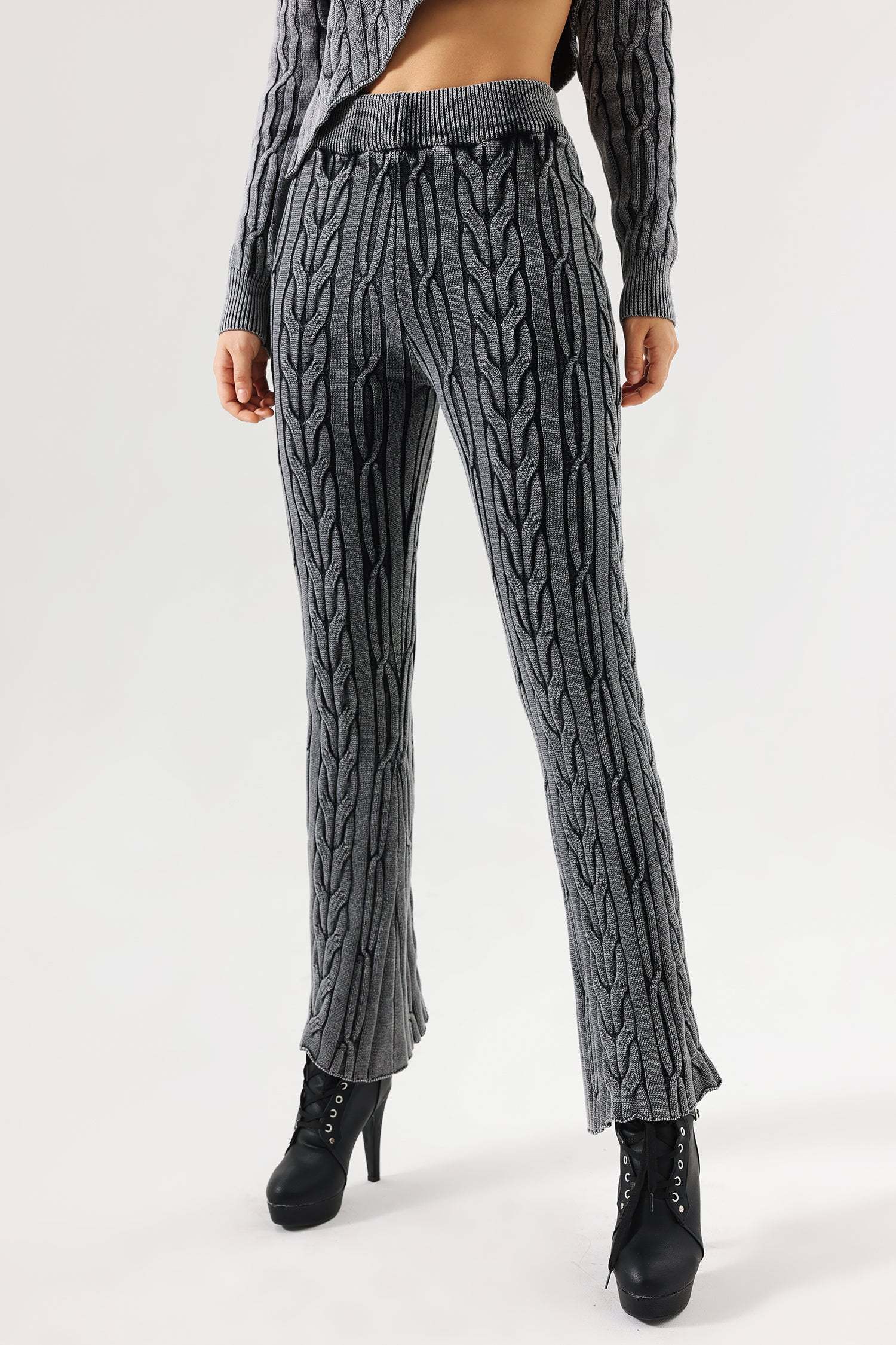 Hona Cable Knit Pants