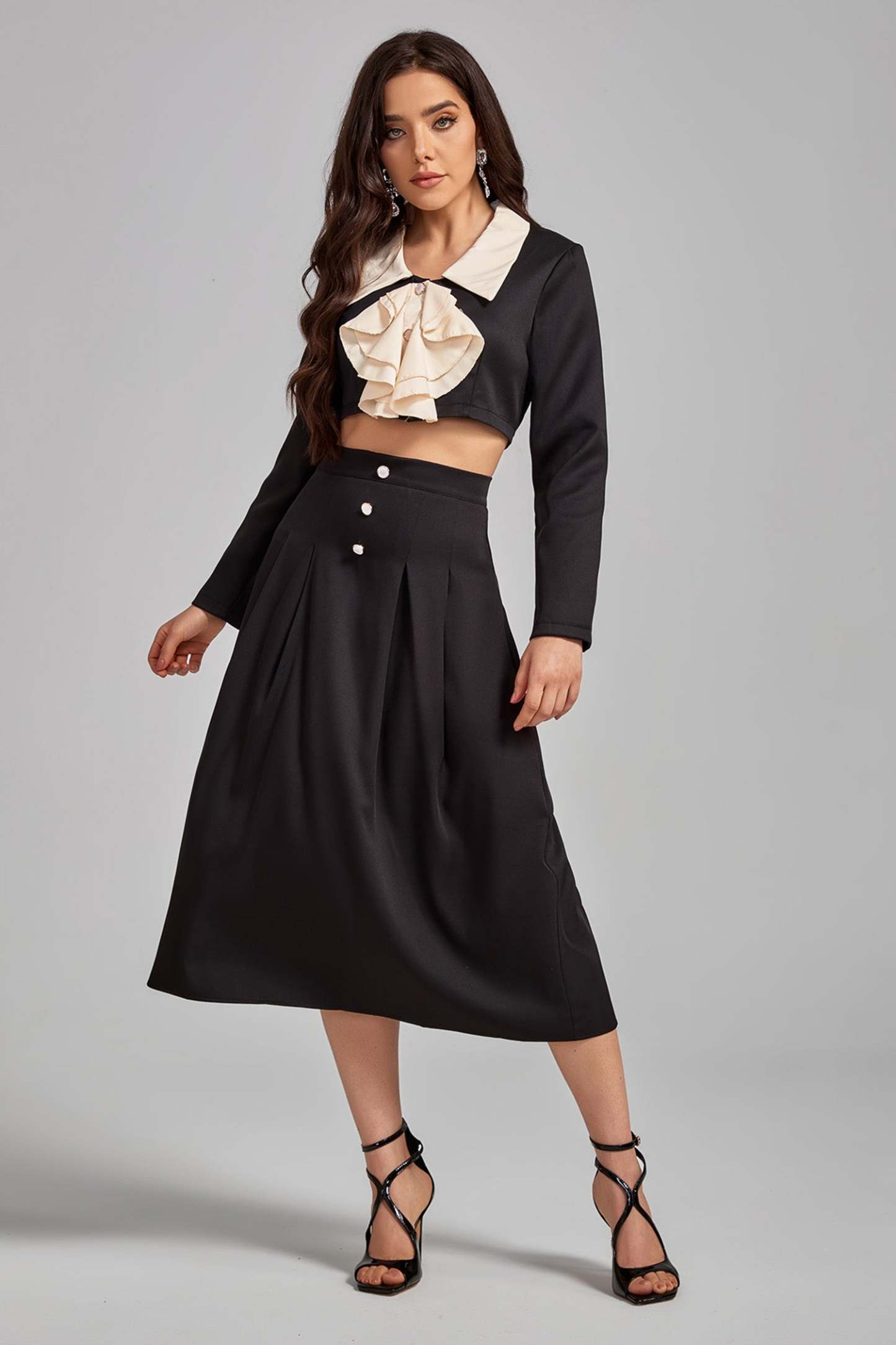 Ivy Princess Style Long Skirt Set