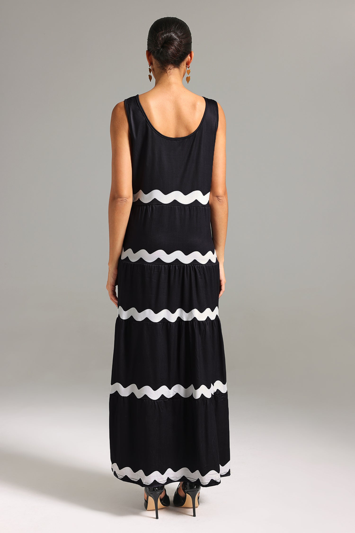 order.59〜61 Kavaza Sleeveless Stripe Maxi Dress – Bellabarnett