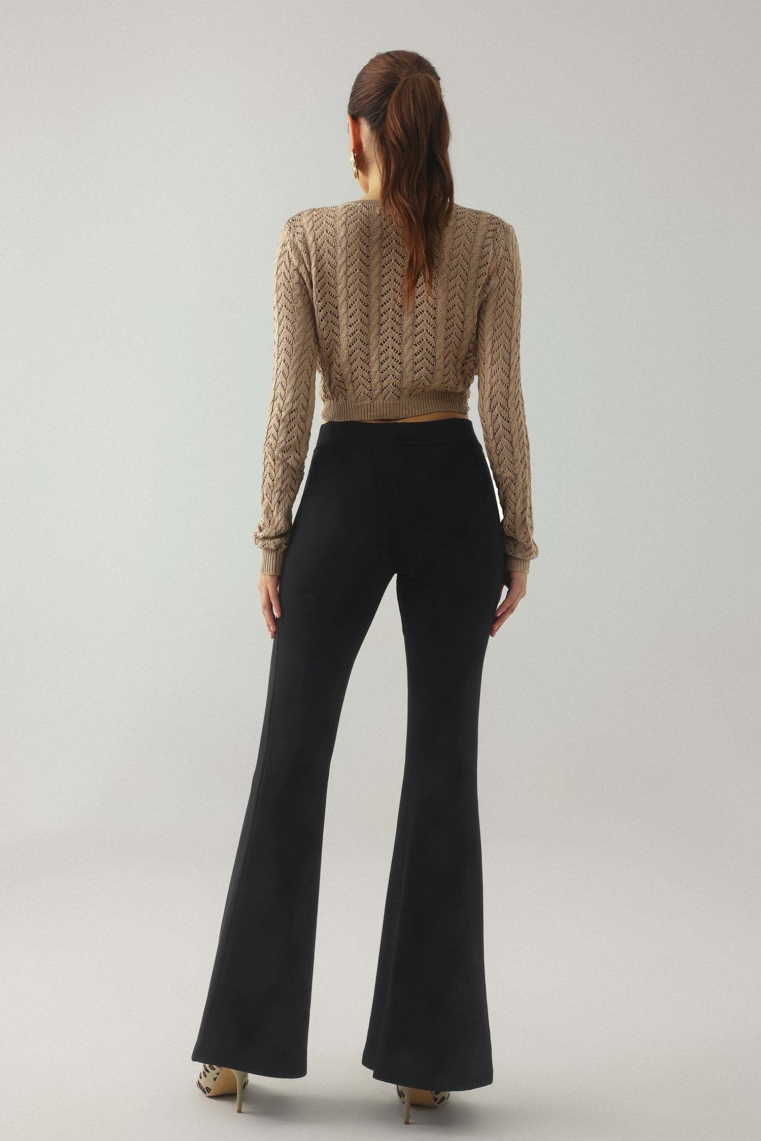 Kosala Twist Knitted Short Top