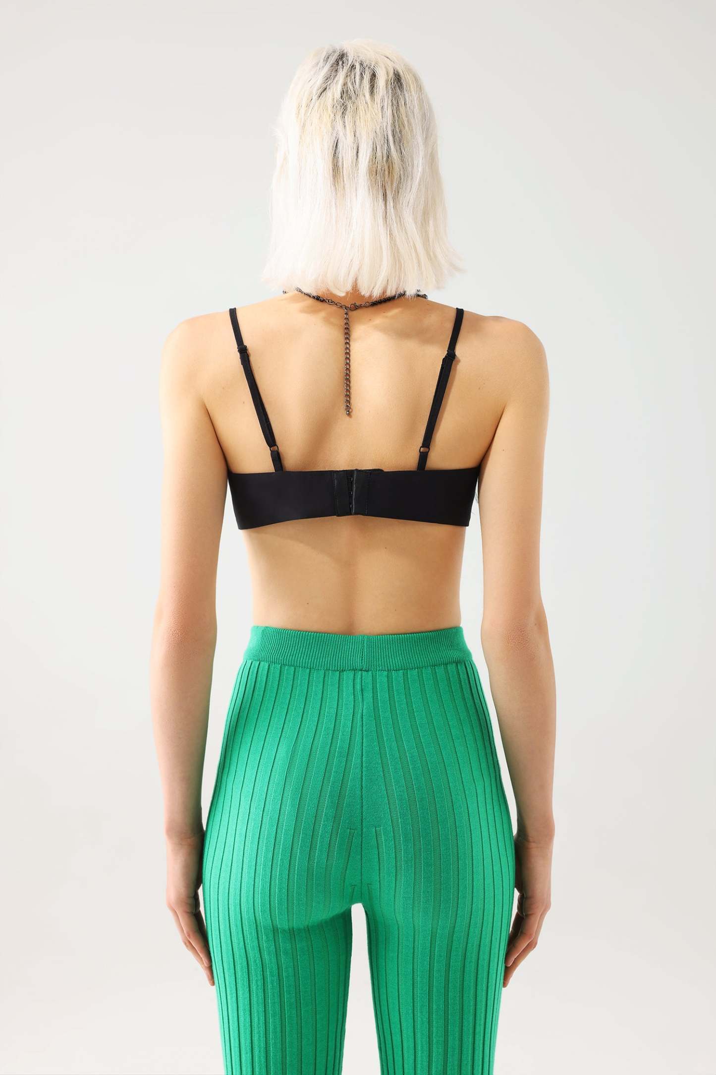 Kuhany Feather Halter Top