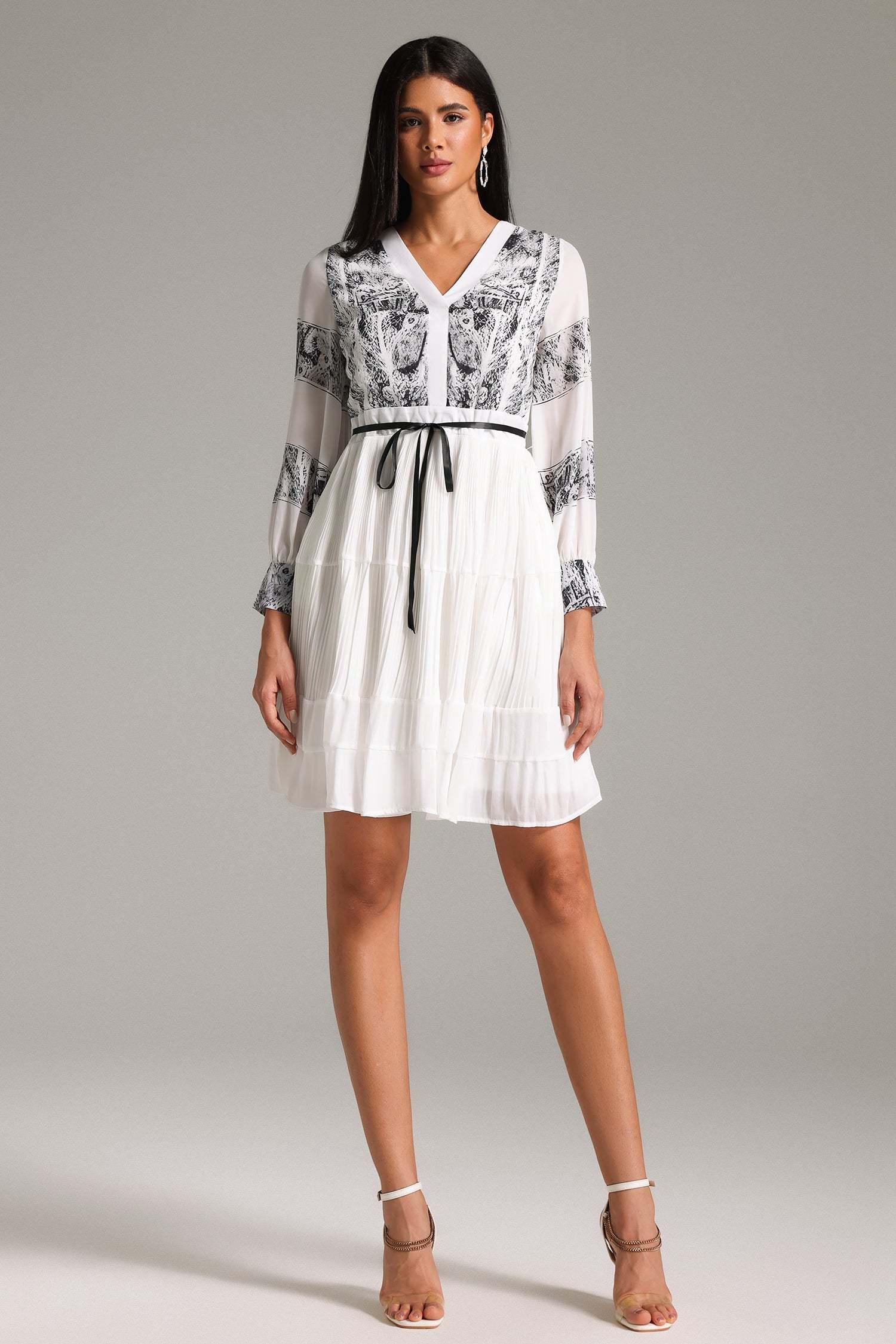 Leha Printed Dress